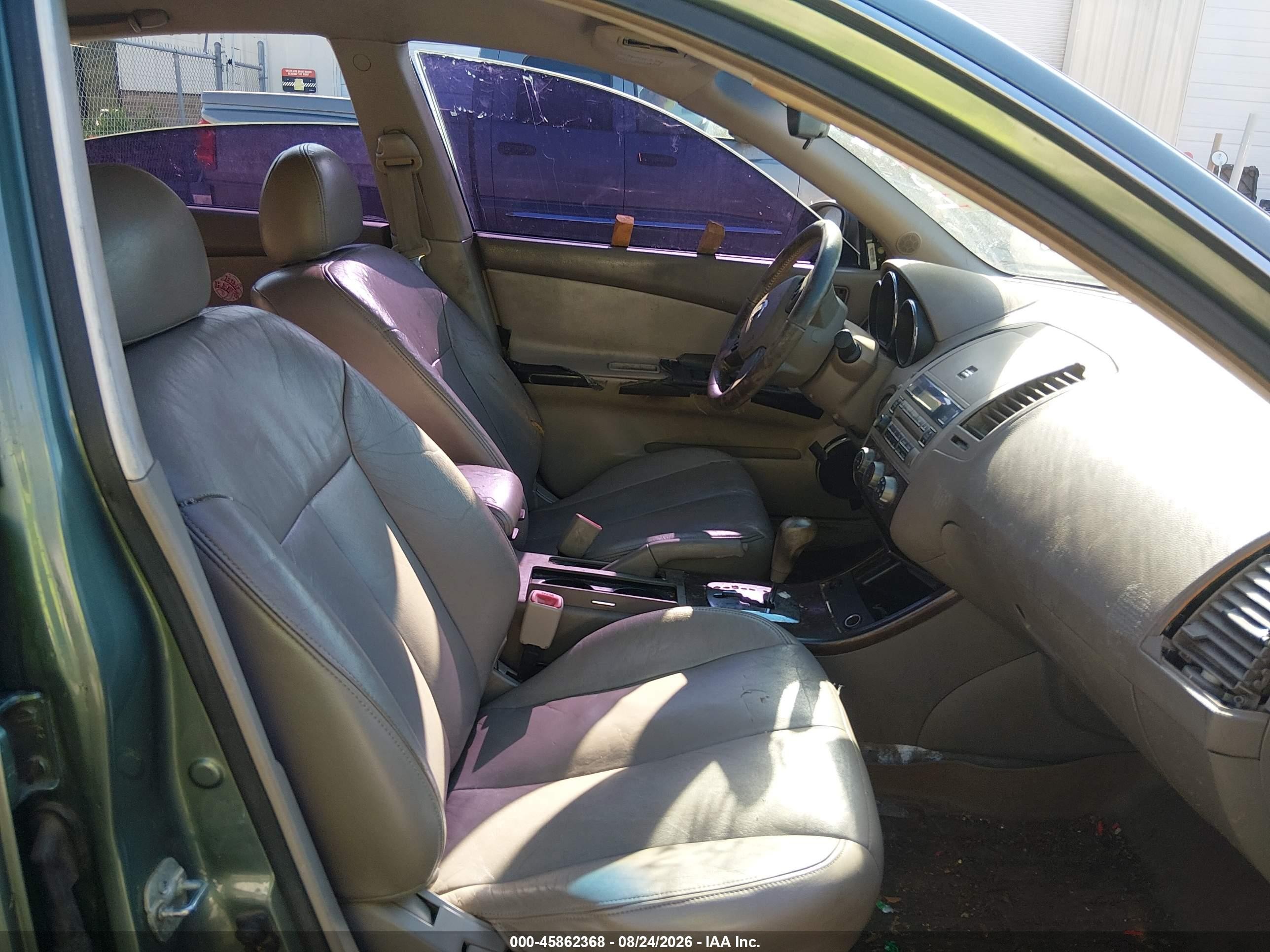 2005 Nissan Altima 2.5 S Green vin: 1N4AL11D25C140422