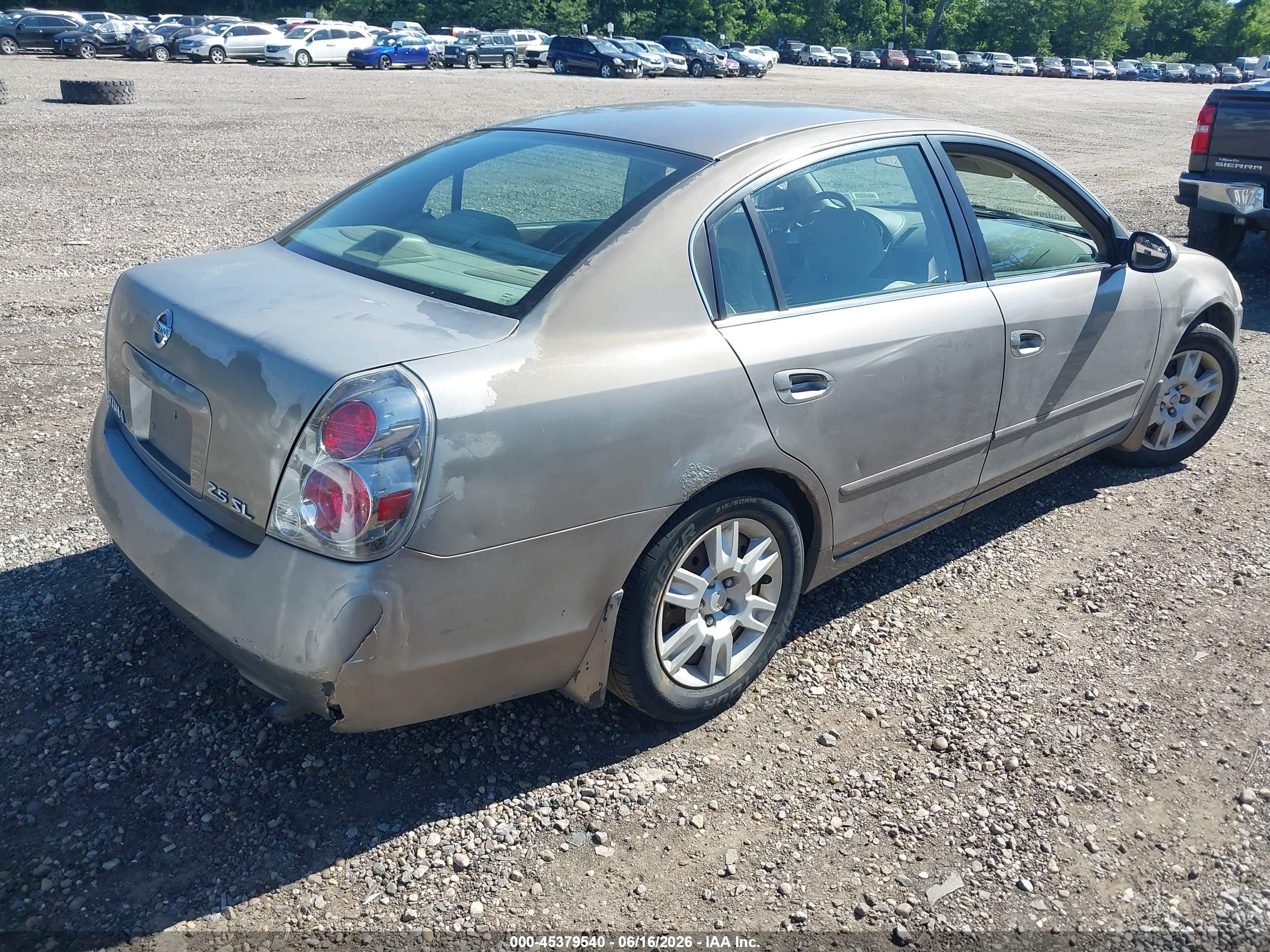 2005 Nissan Altima 2.5 S Gray vin: 1N4AL11D25C173002
