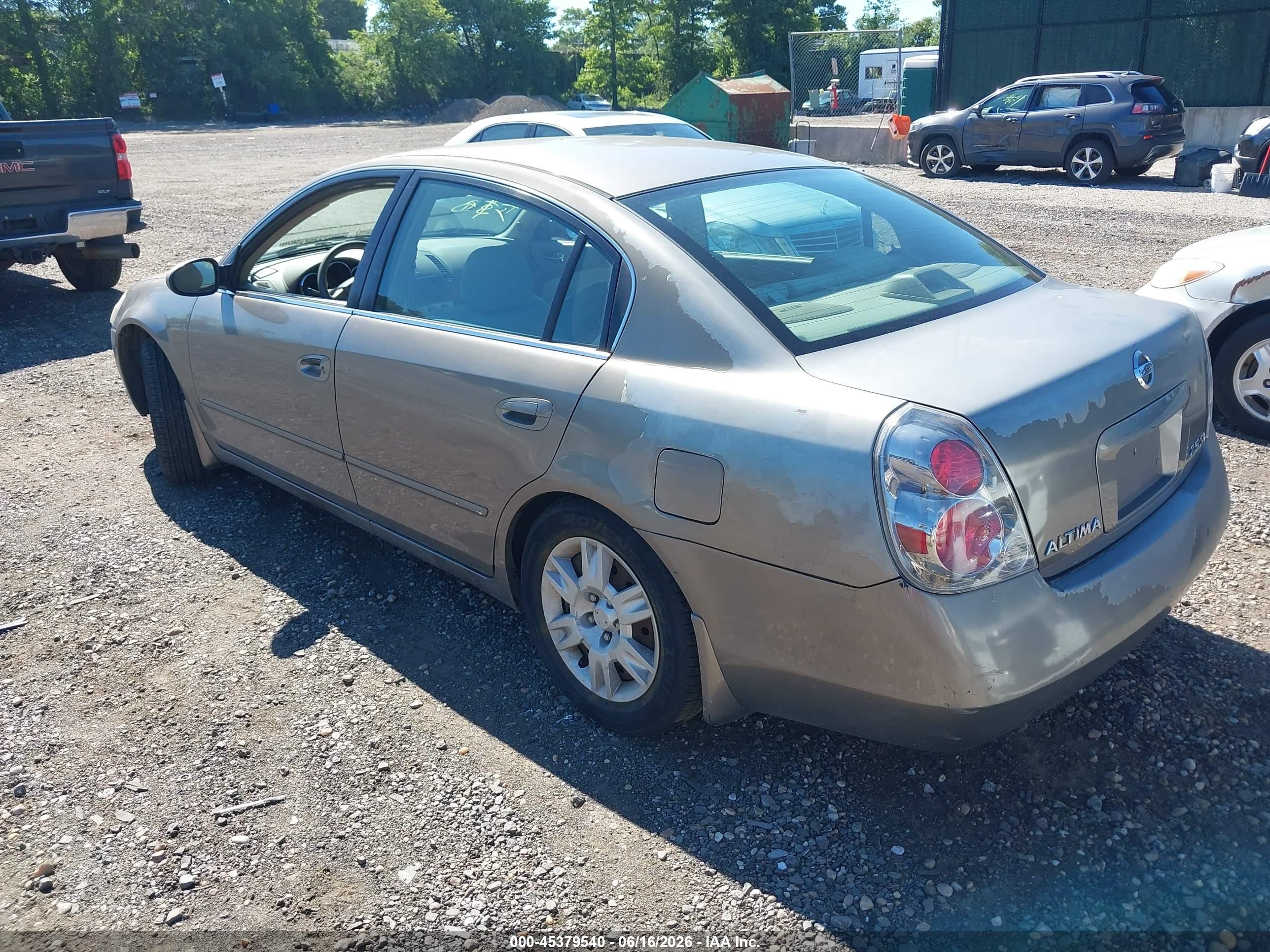 2005 Nissan Altima 2.5 S Gray vin: 1N4AL11D25C173002