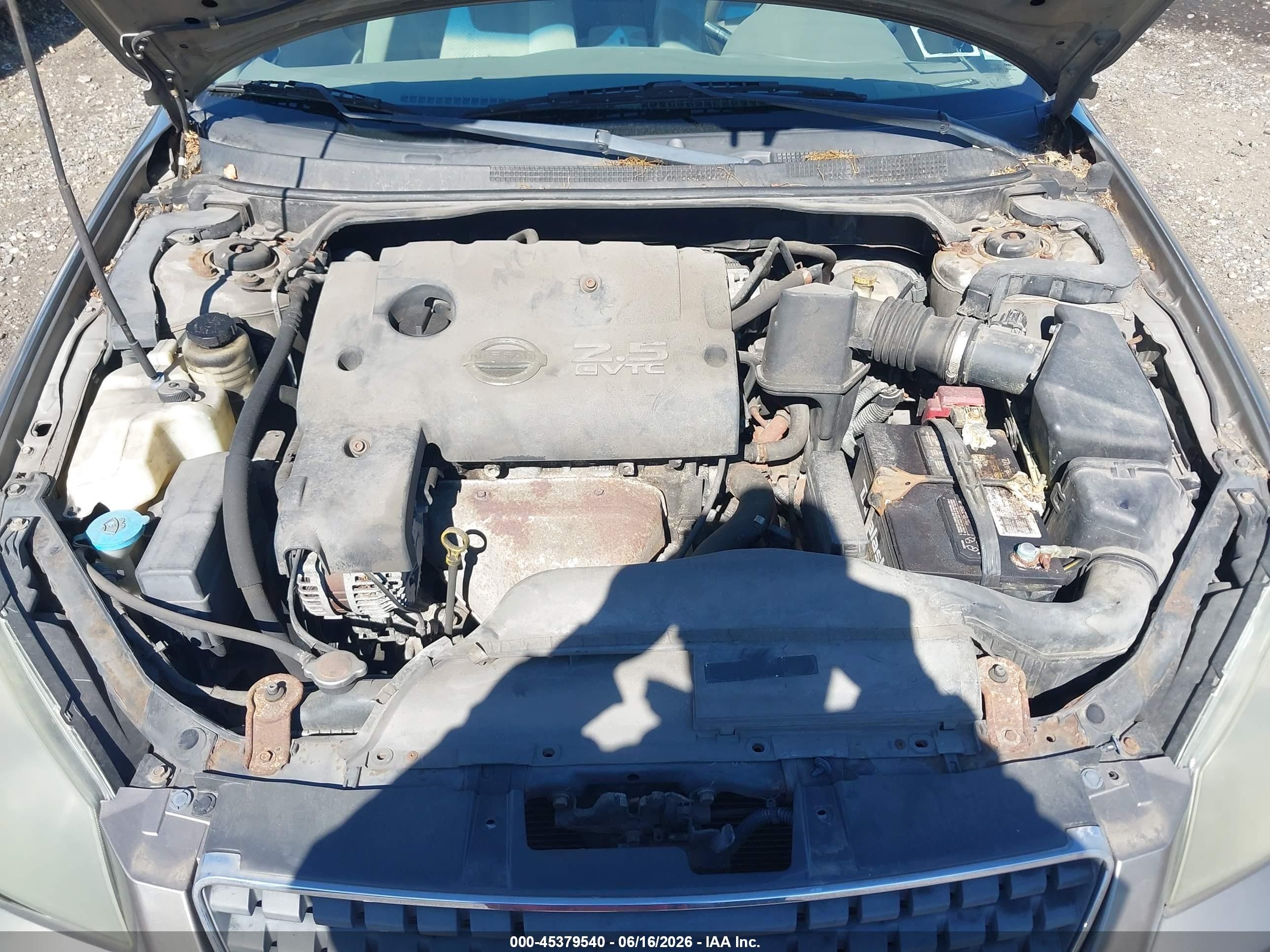 2005 Nissan Altima 2.5 S Gray vin: 1N4AL11D25C173002