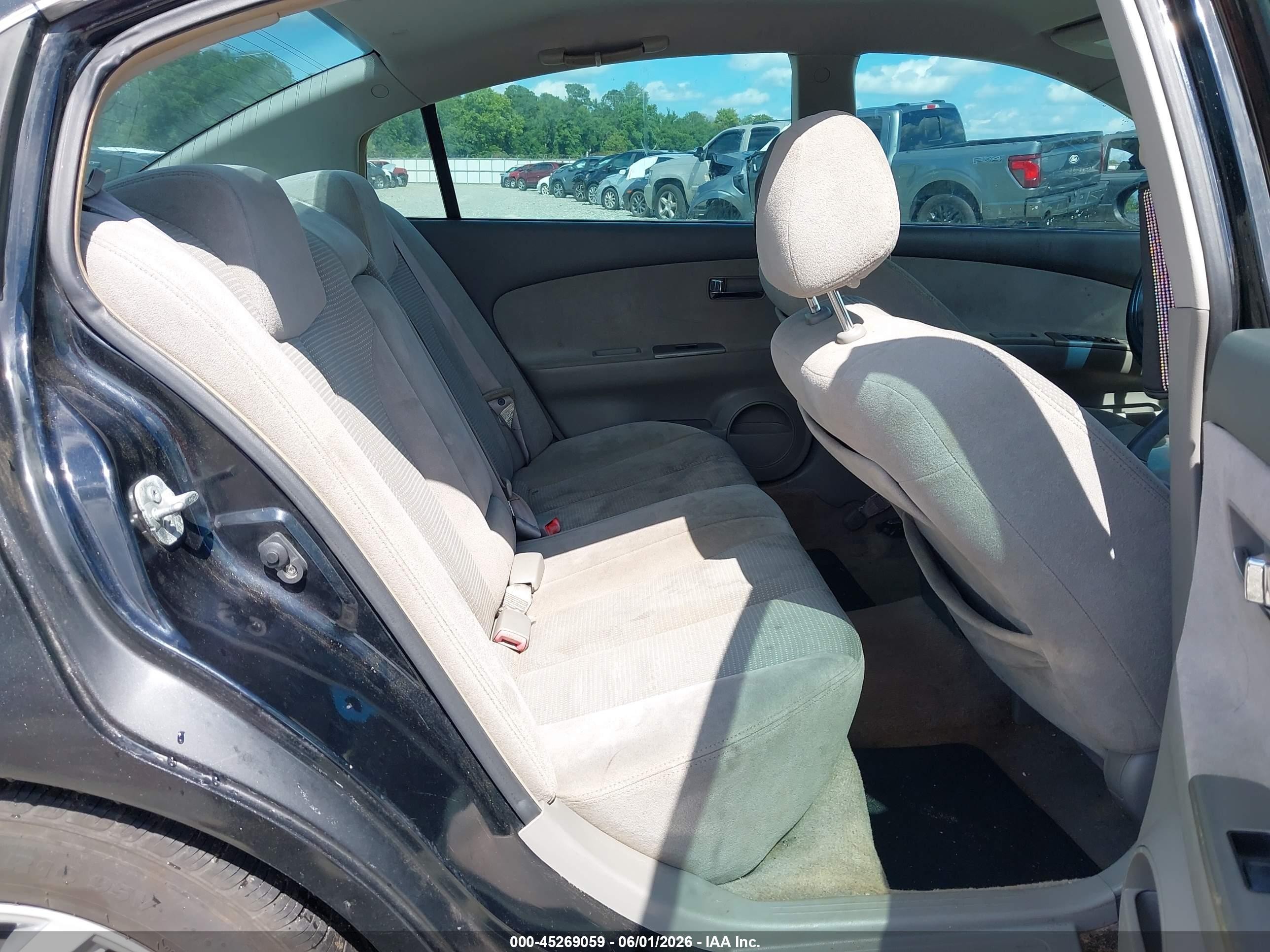 2005 Nissan Altima 2.5 S Black vin: 1N4AL11D25C205706
