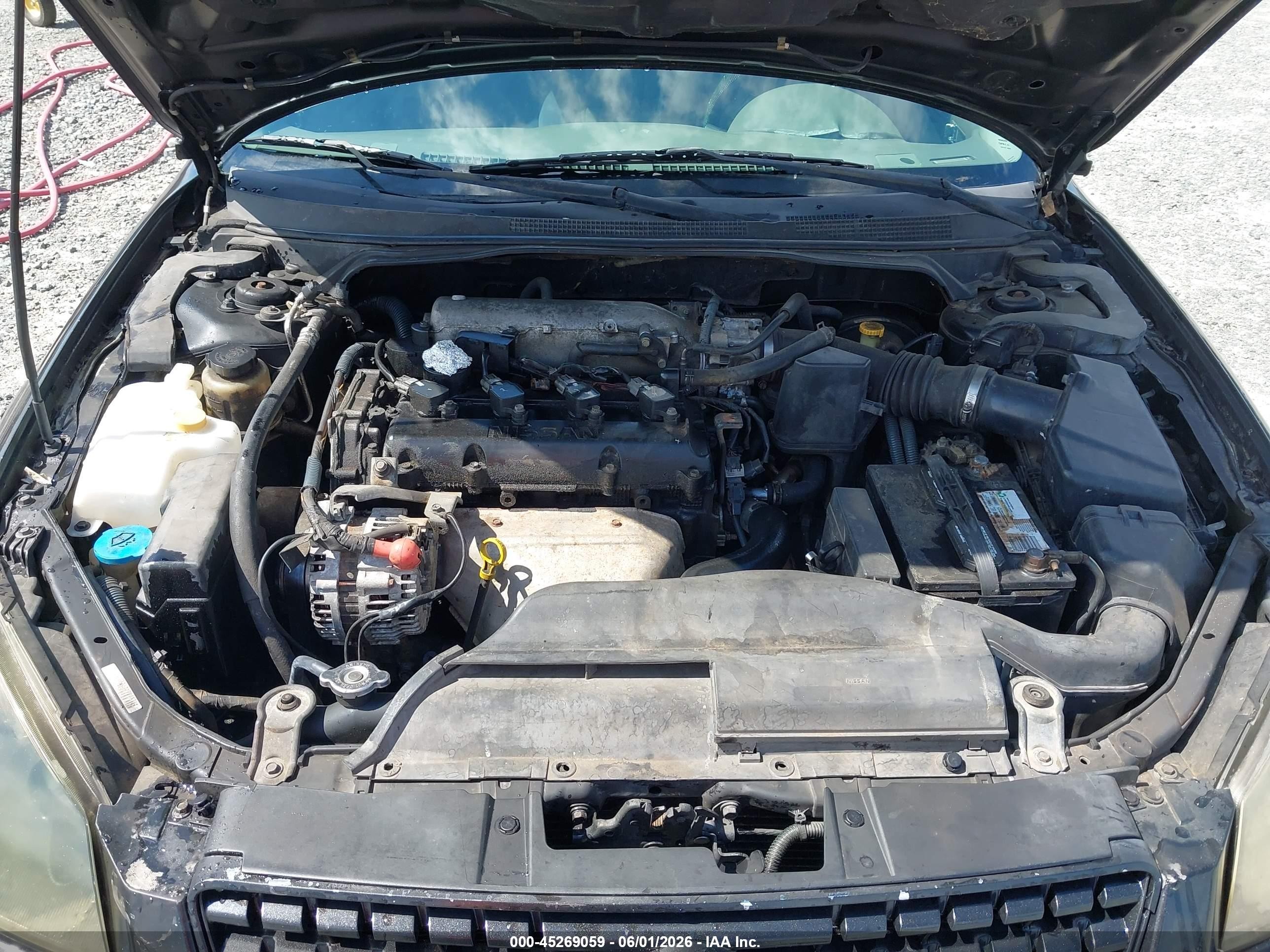 2005 Nissan Altima 2.5 S Black vin: 1N4AL11D25C205706