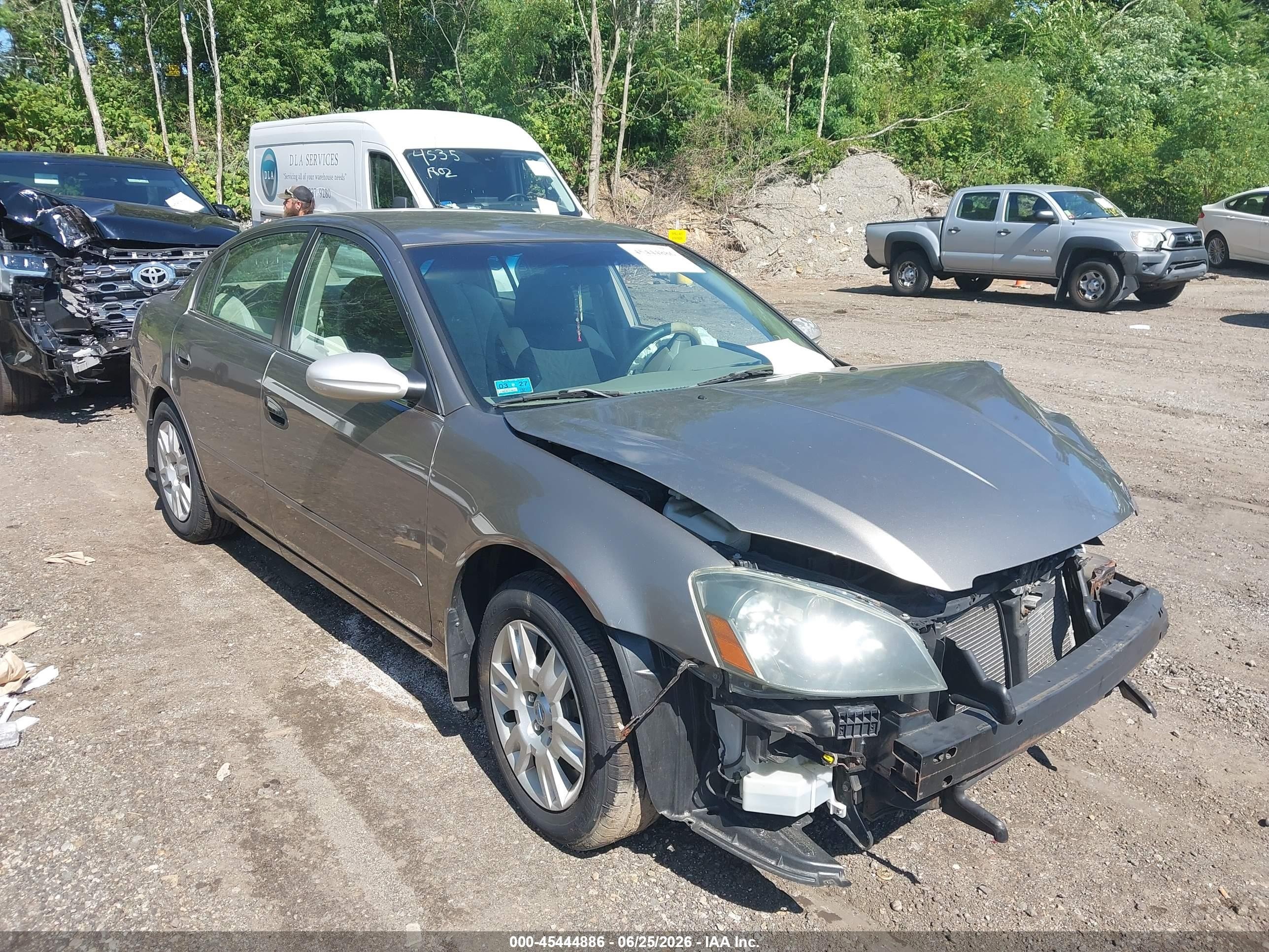 2005 Nissan Altima 2.5 S Gray vin: 1N4AL11D25C256705