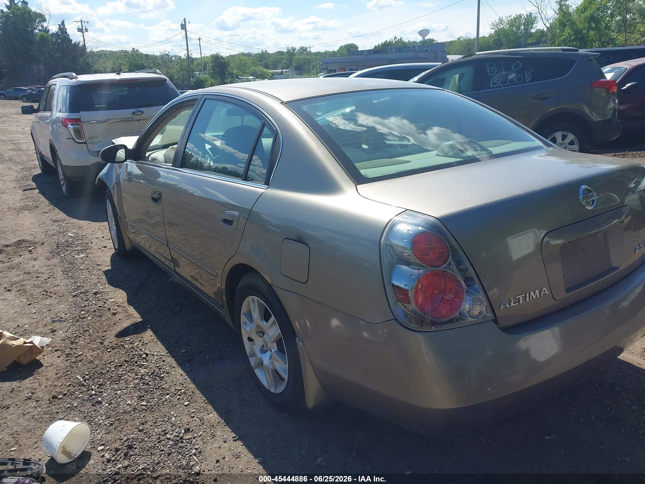 2005 Nissan Altima 2.5 S Gray vin: 1N4AL11D25C256705