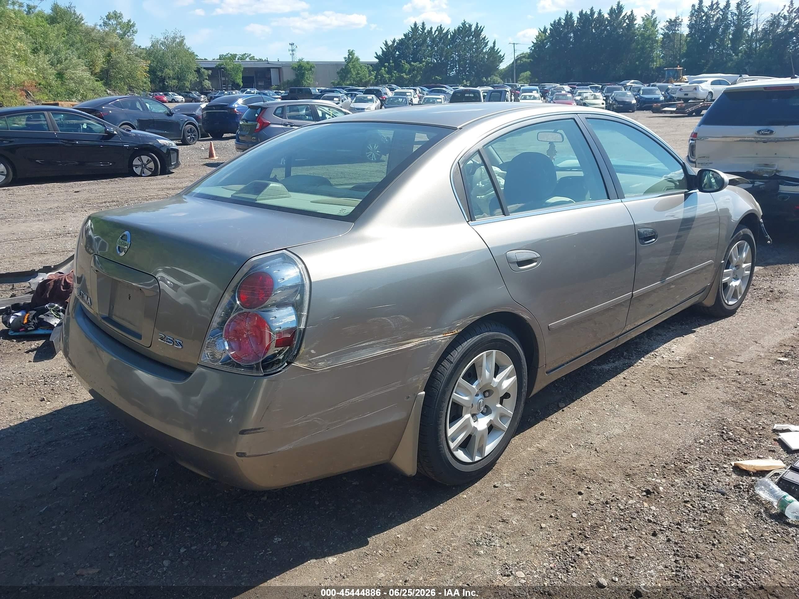 2005 Nissan Altima 2.5 S Gray vin: 1N4AL11D25C256705