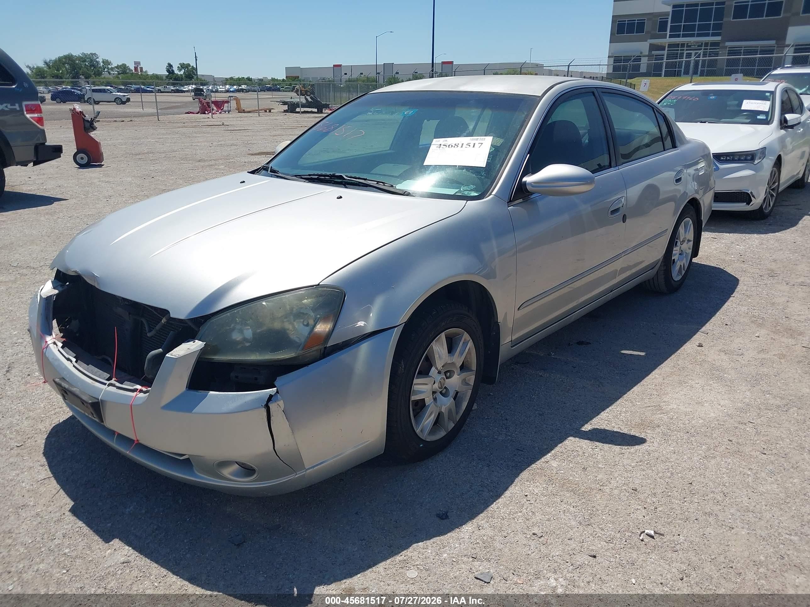 2005 Nissan Altima 2.5 S Gray vin: 1N4AL11D25C319141