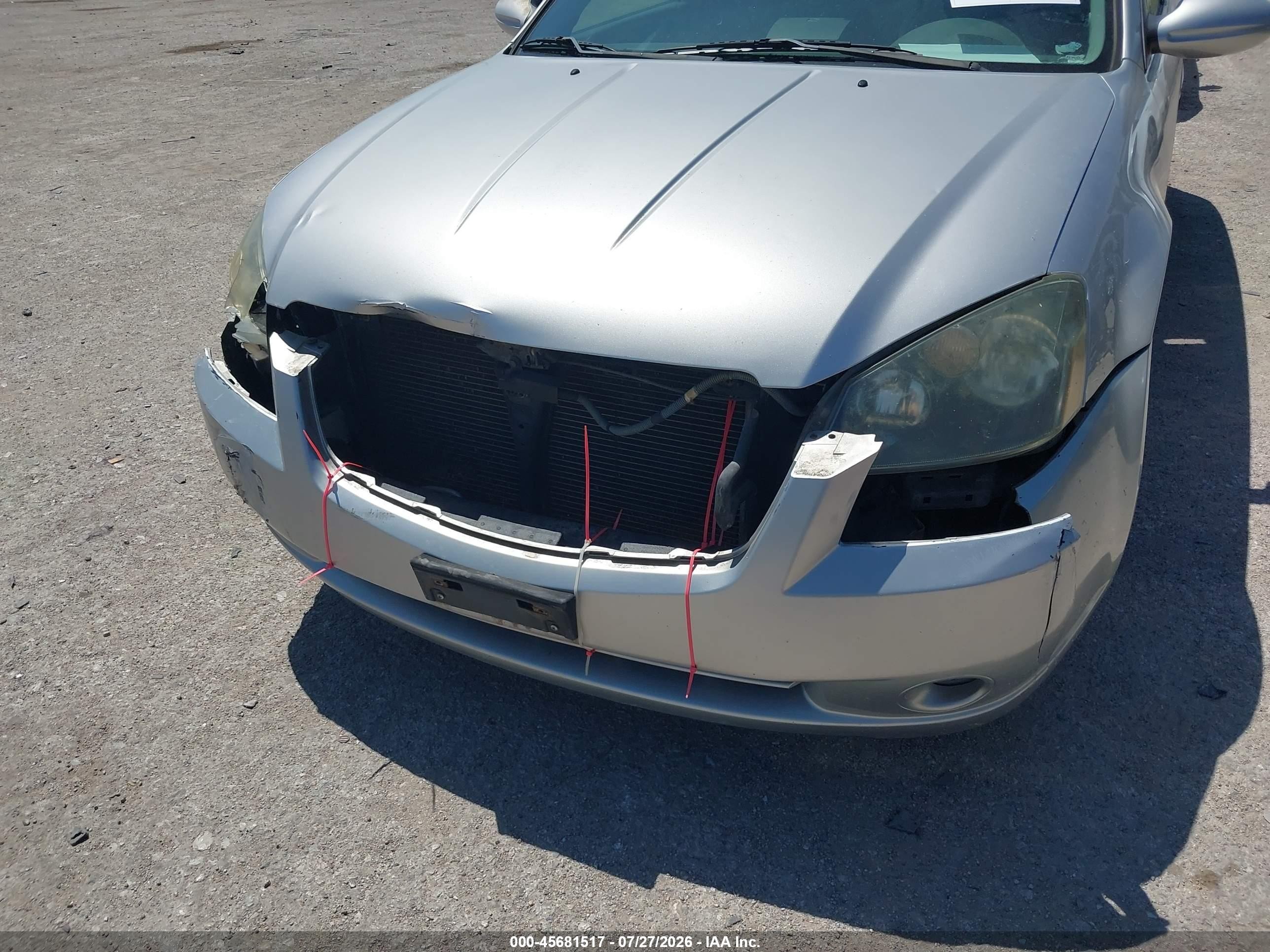 2005 Nissan Altima 2.5 S Gray vin: 1N4AL11D25C319141