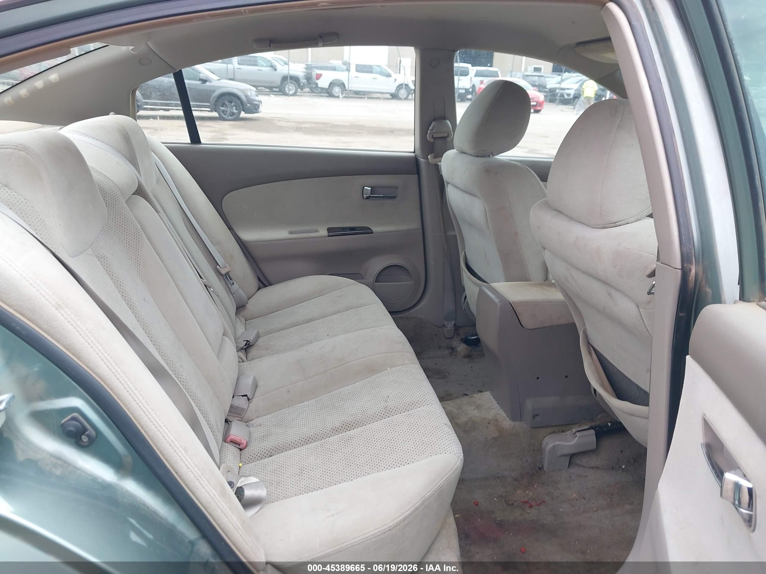 2005 Nissan Altima 2.5 S Green vin: 1N4AL11D25N440501