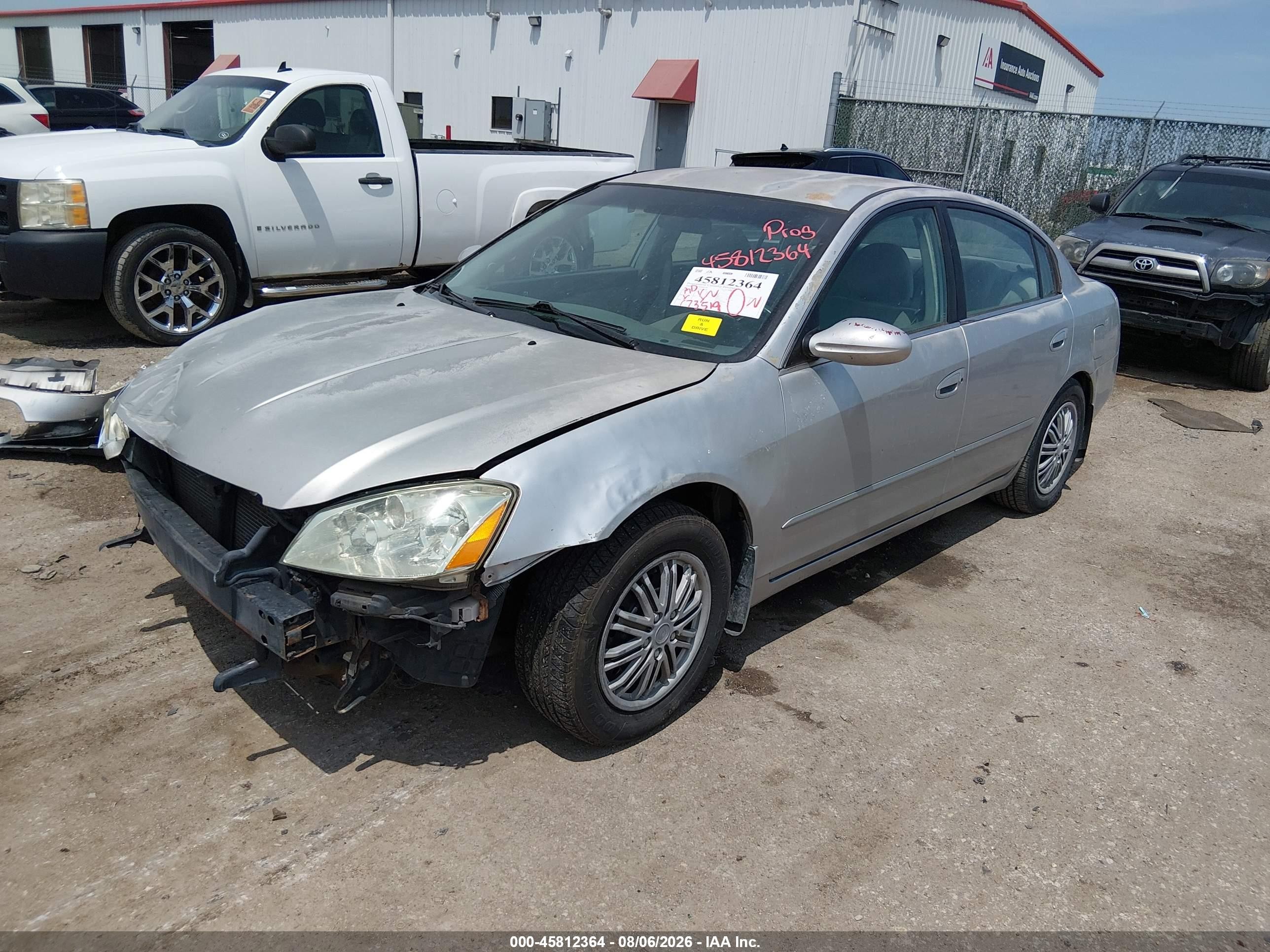 2005 Nissan Altima 2.5 S Желто-коричневый vin: 1N4AL11D25N455290