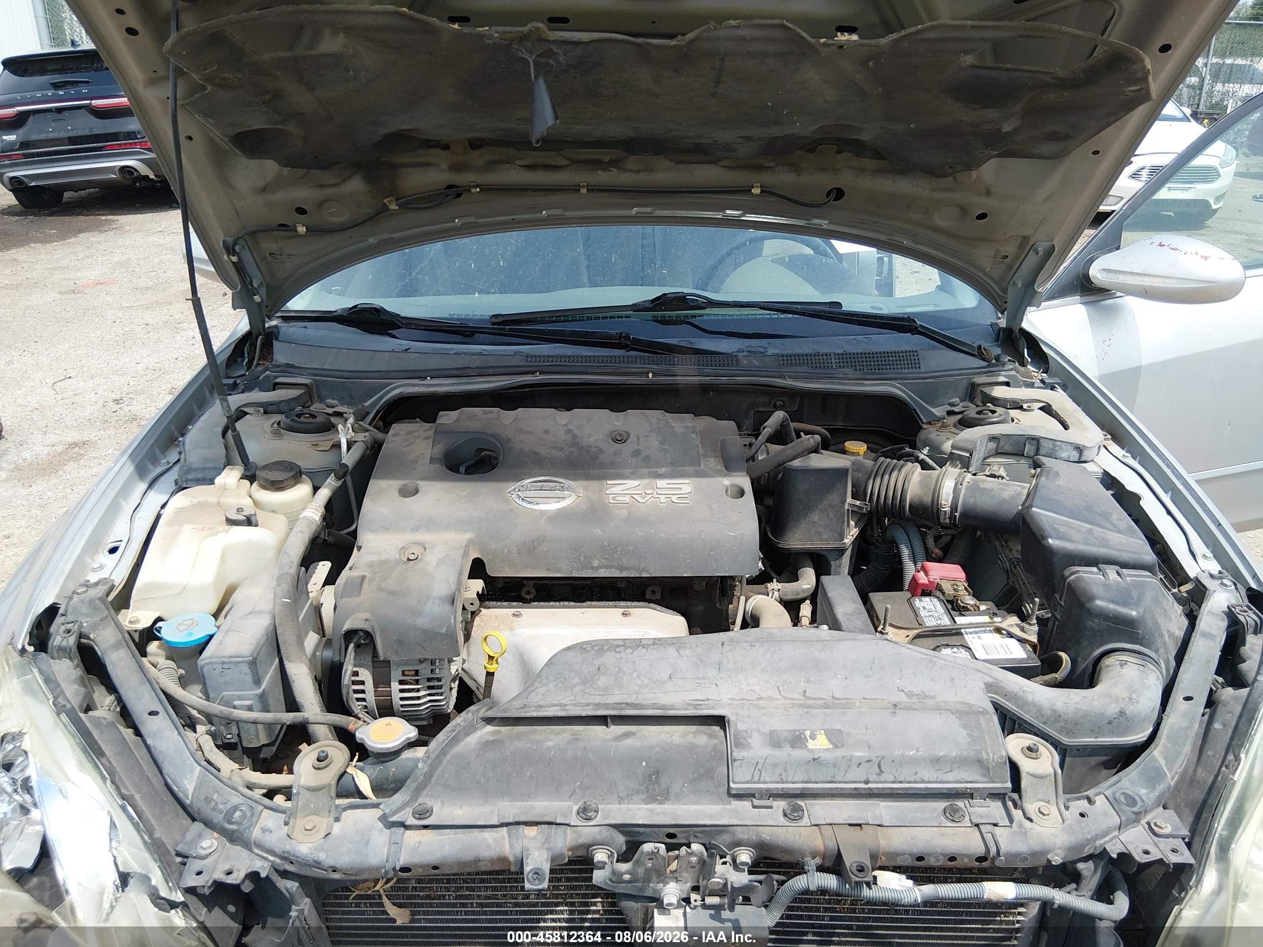 2005 Nissan Altima 2.5 S Желто-коричневый vin: 1N4AL11D25N455290