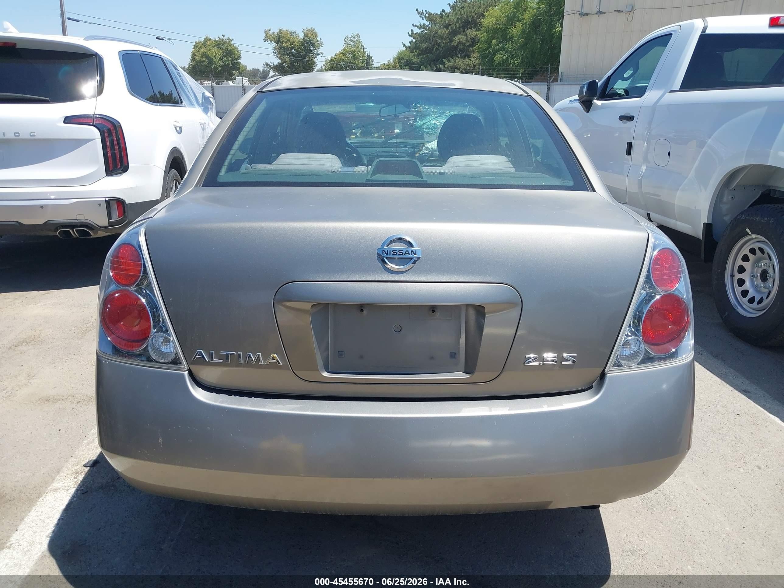 2005 Nissan Altima 2.5 S Gray vin: 1N4AL11D25N902054