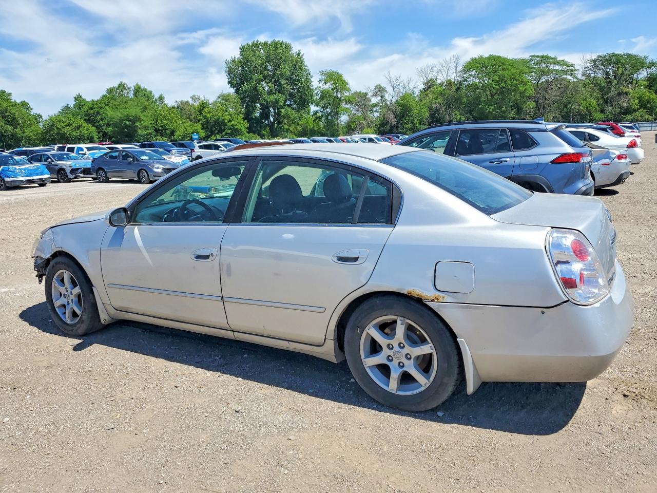 2006 Nissan Altima 2.5 Silver vin: 1N4AL11D26C124593