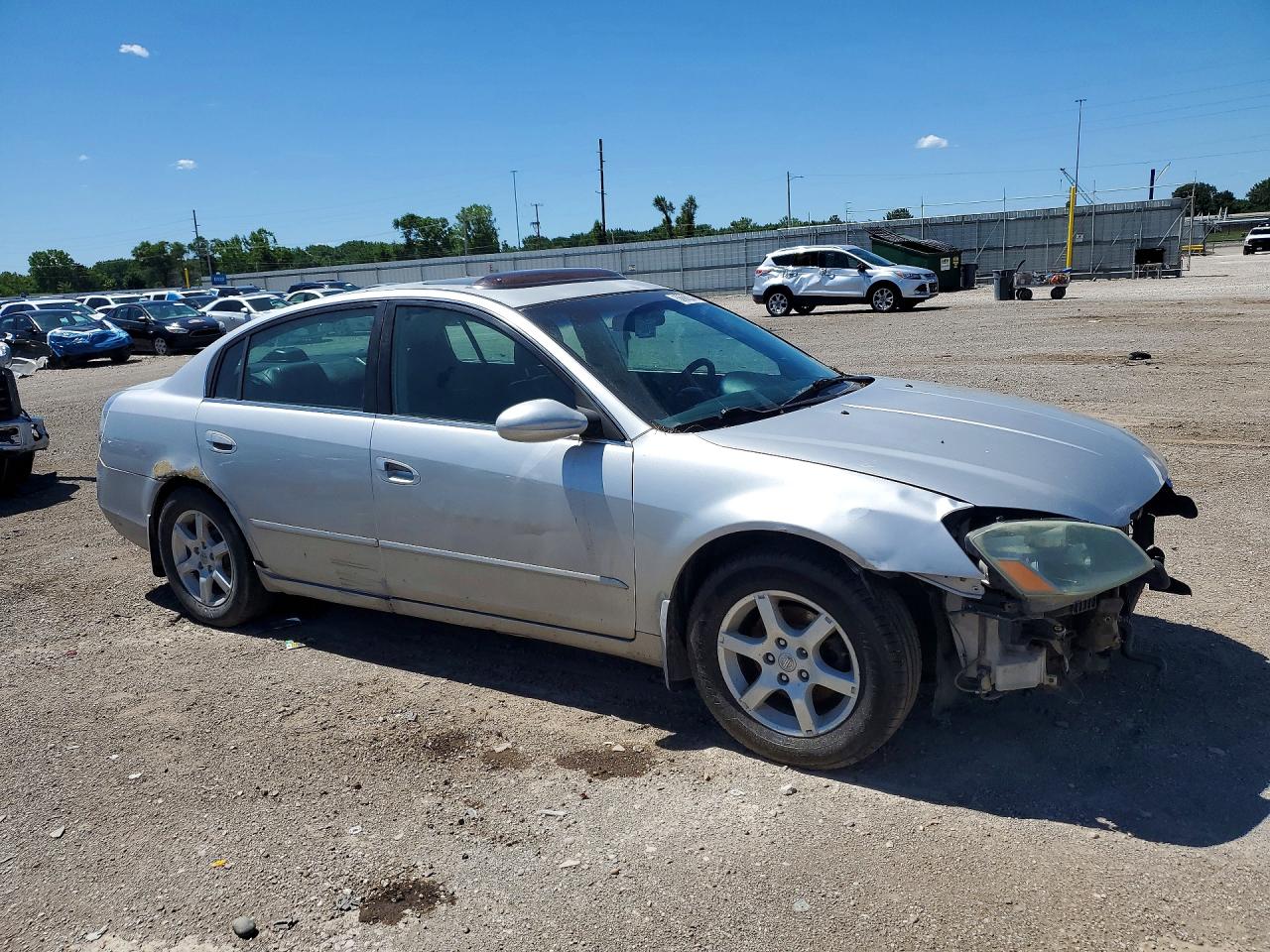 2006 Nissan Altima 2.5 Silver vin: 1N4AL11D26C124593