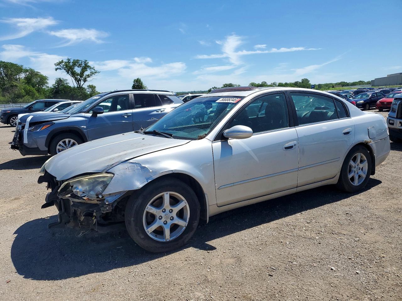 2006 Nissan Altima 2.5 Silver vin: 1N4AL11D26C124593