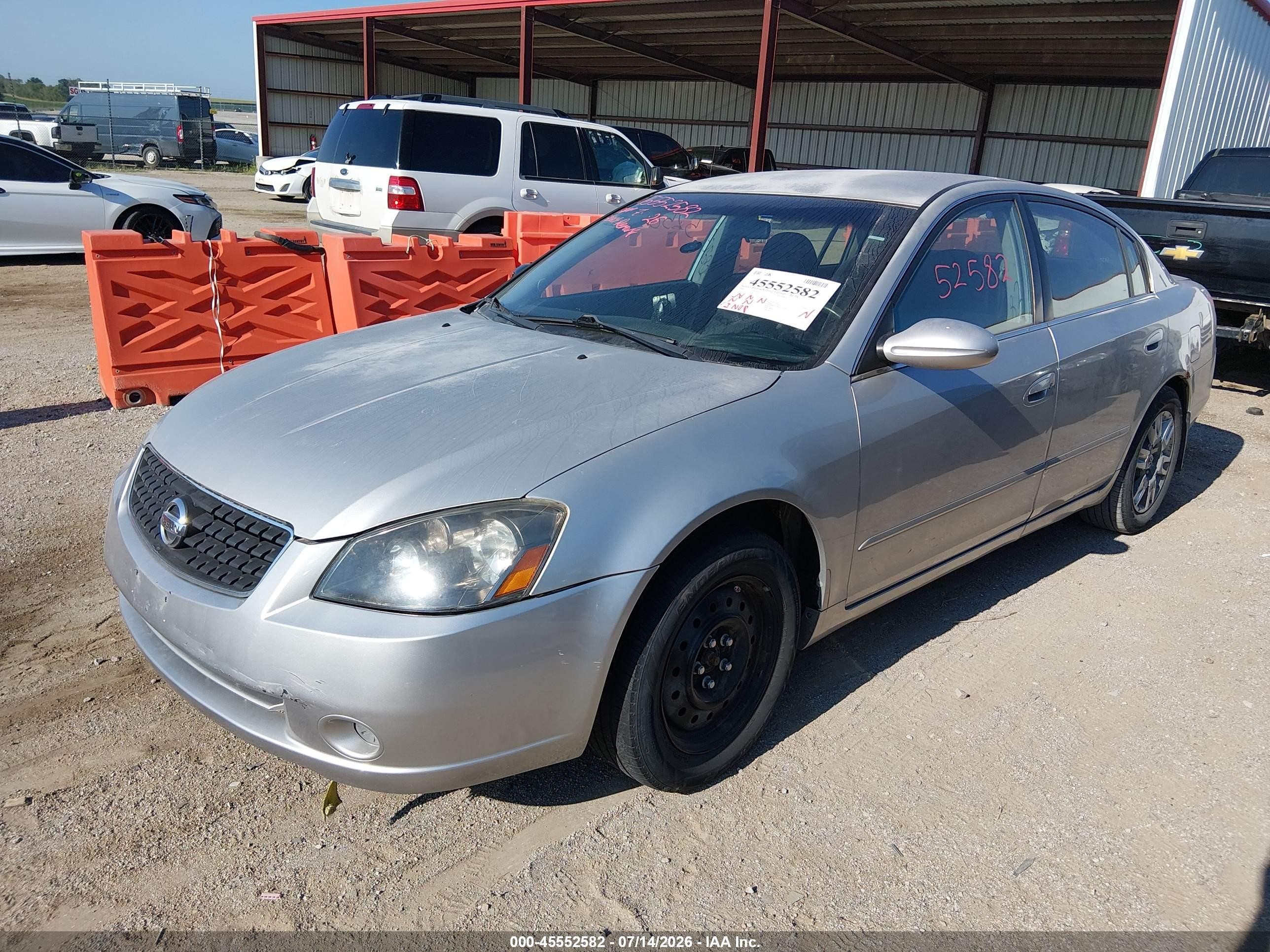 2006 Nissan Altima 2.5 S Silver vin: 1N4AL11D26C150420