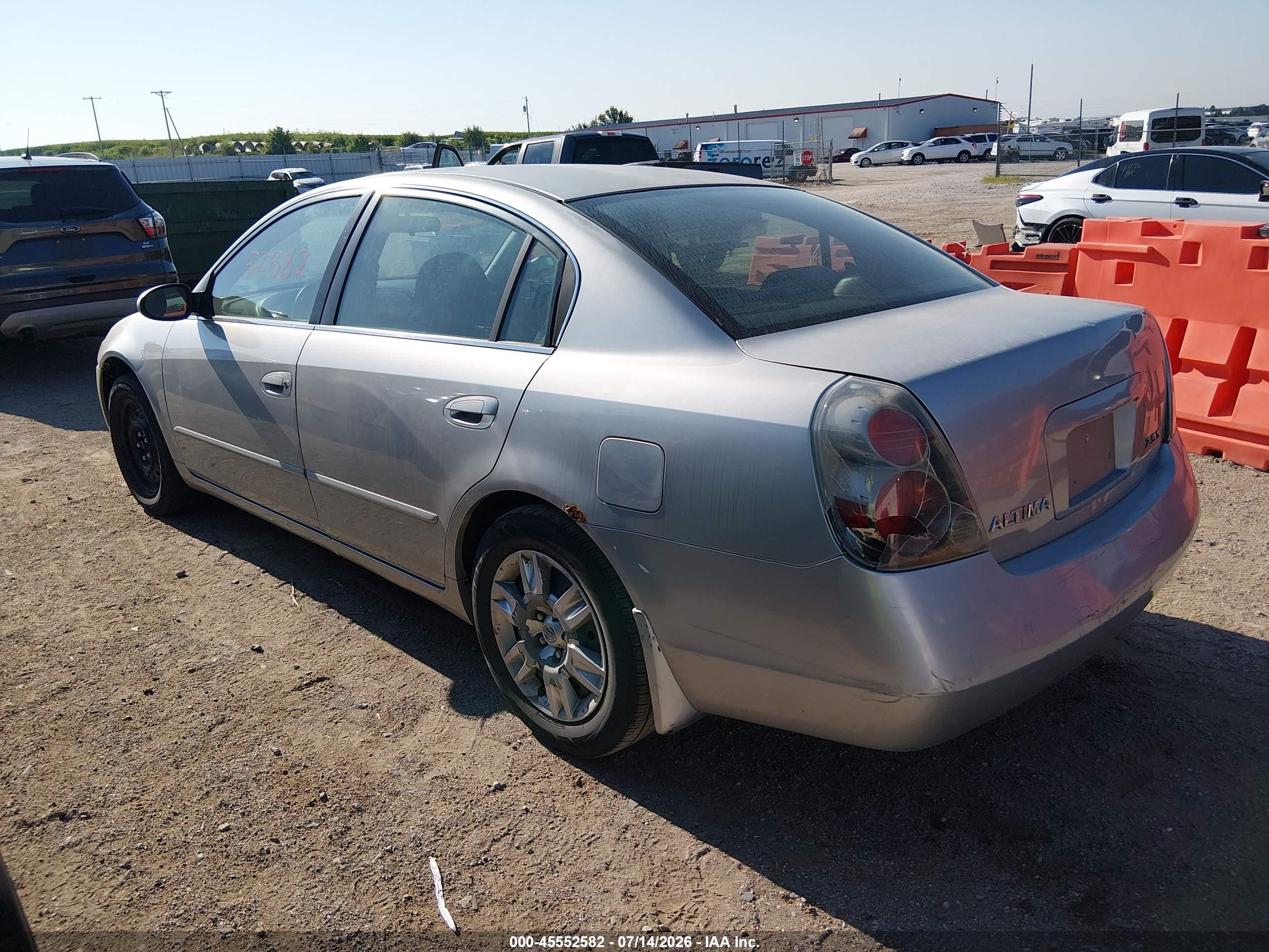2006 Nissan Altima 2.5 S Silver vin: 1N4AL11D26C150420