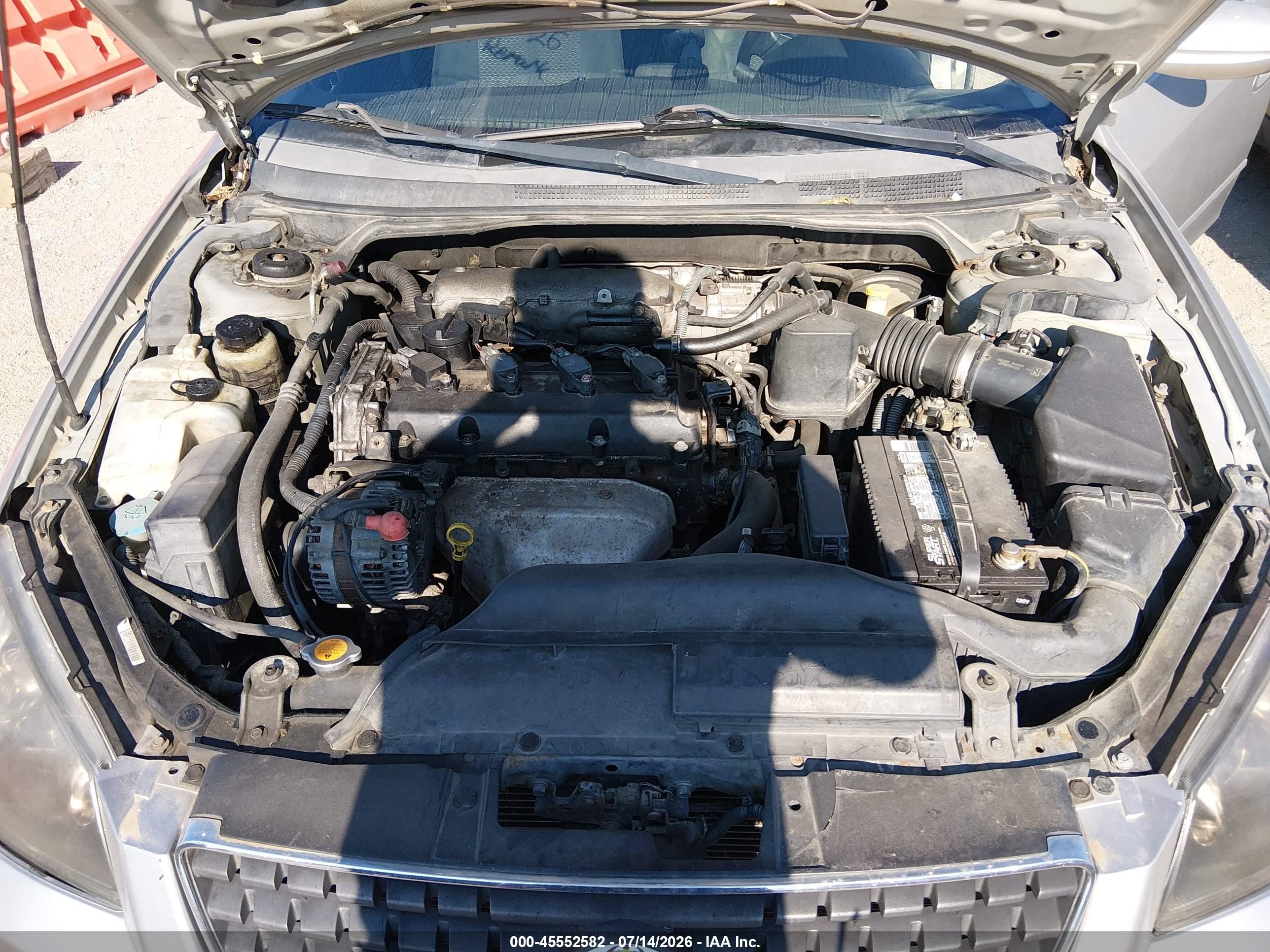 2006 Nissan Altima 2.5 S Silver vin: 1N4AL11D26C150420