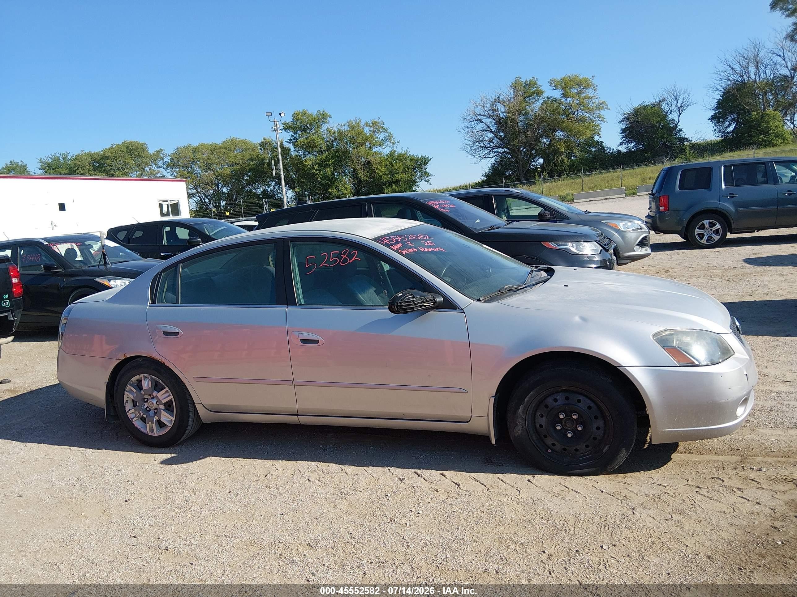 2006 Nissan Altima 2.5 S Silver vin: 1N4AL11D26C150420