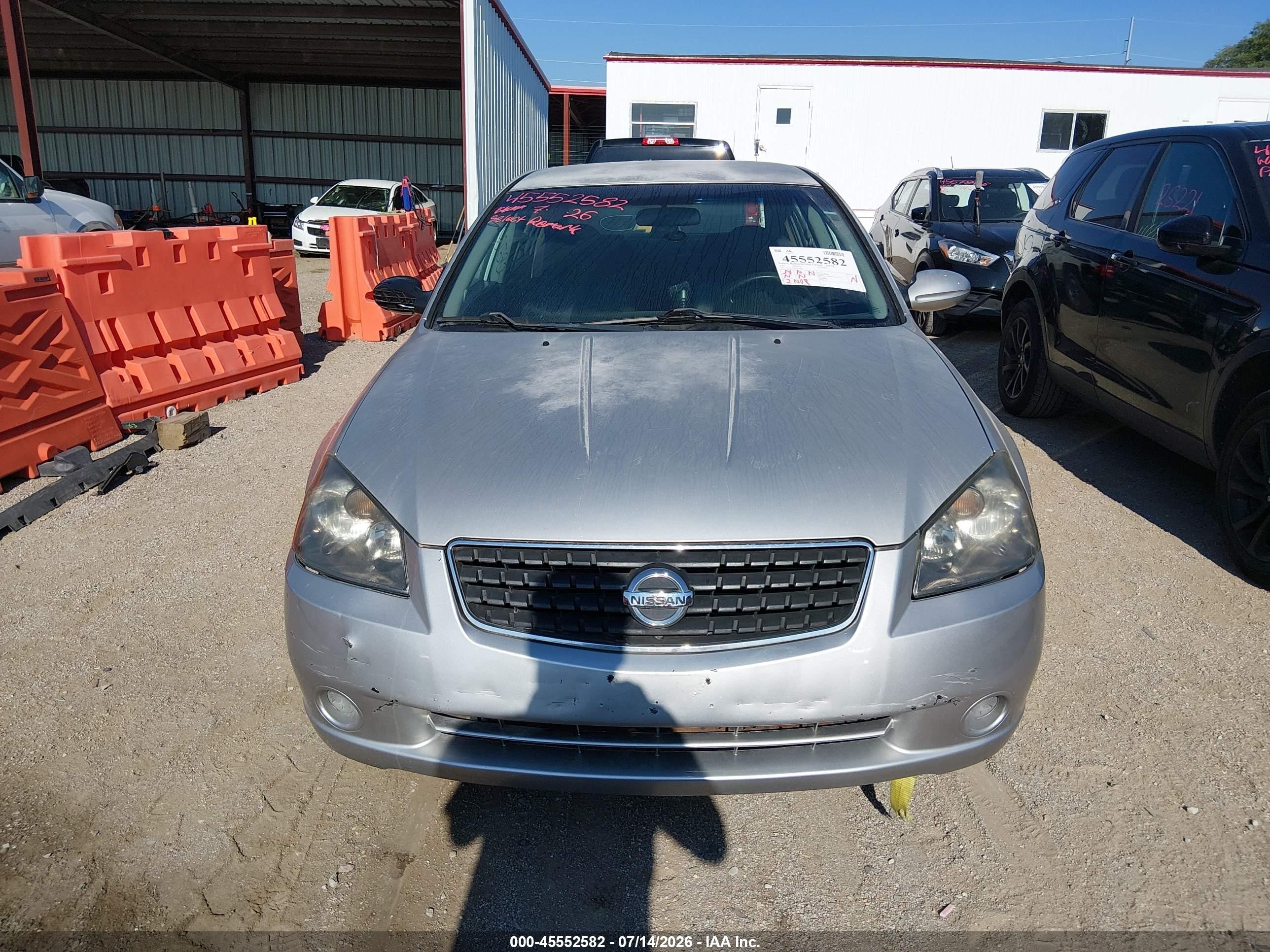 2006 Nissan Altima 2.5 S Silver vin: 1N4AL11D26C150420