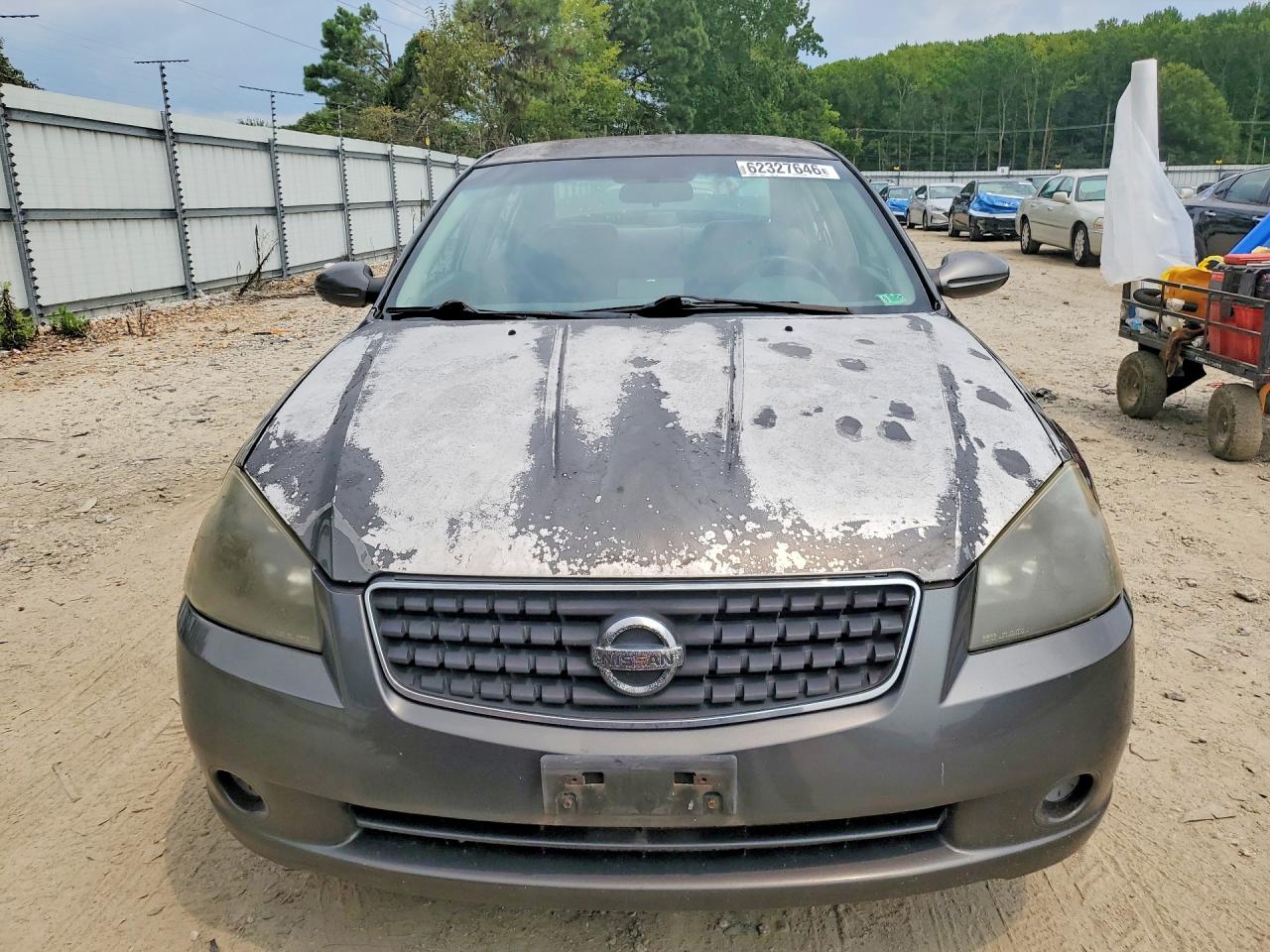 2006 Nissan Altima 2.5 Gray vin: 1N4AL11D26C197639