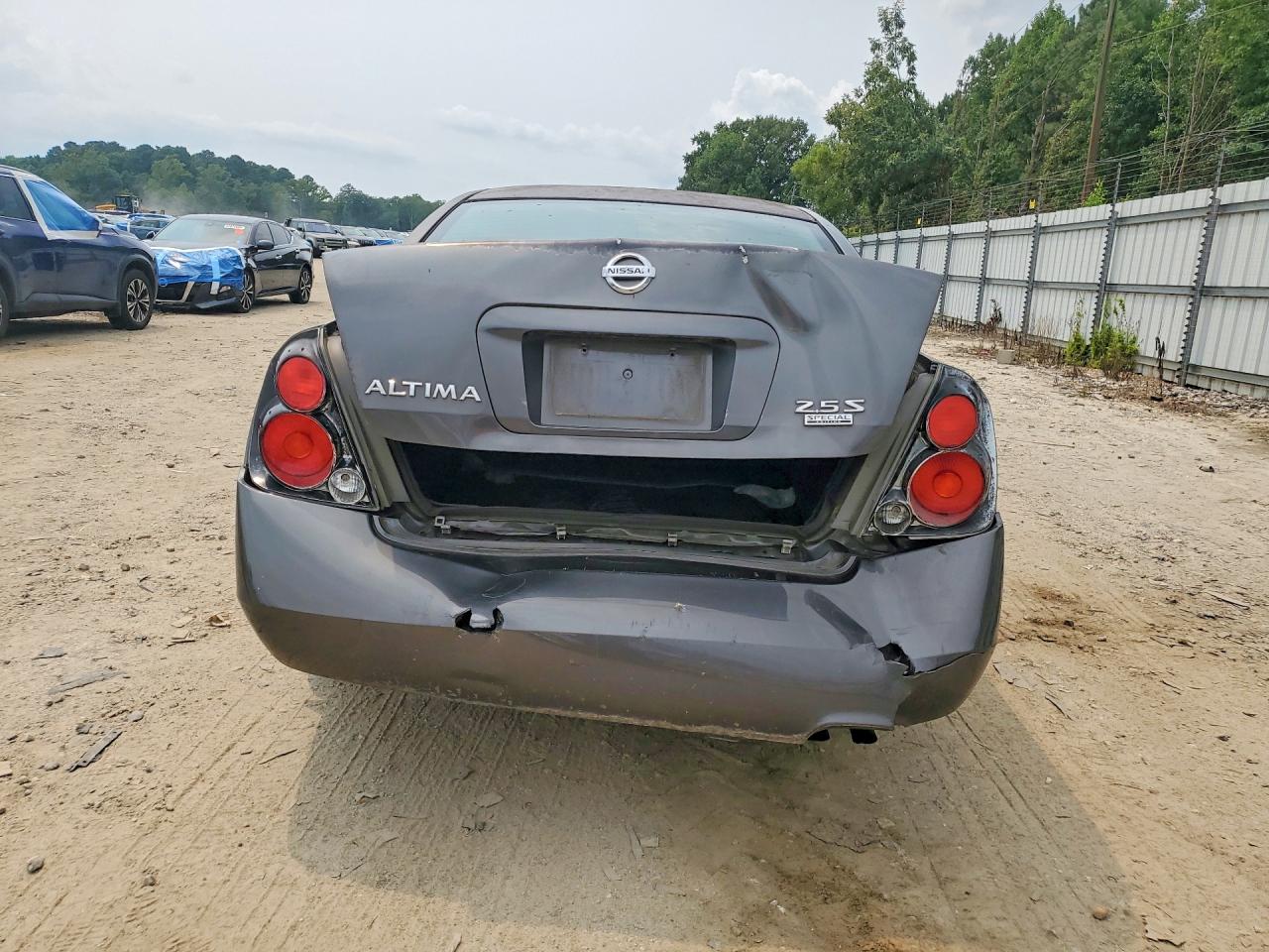 2006 Nissan Altima 2.5 Gray vin: 1N4AL11D26C197639