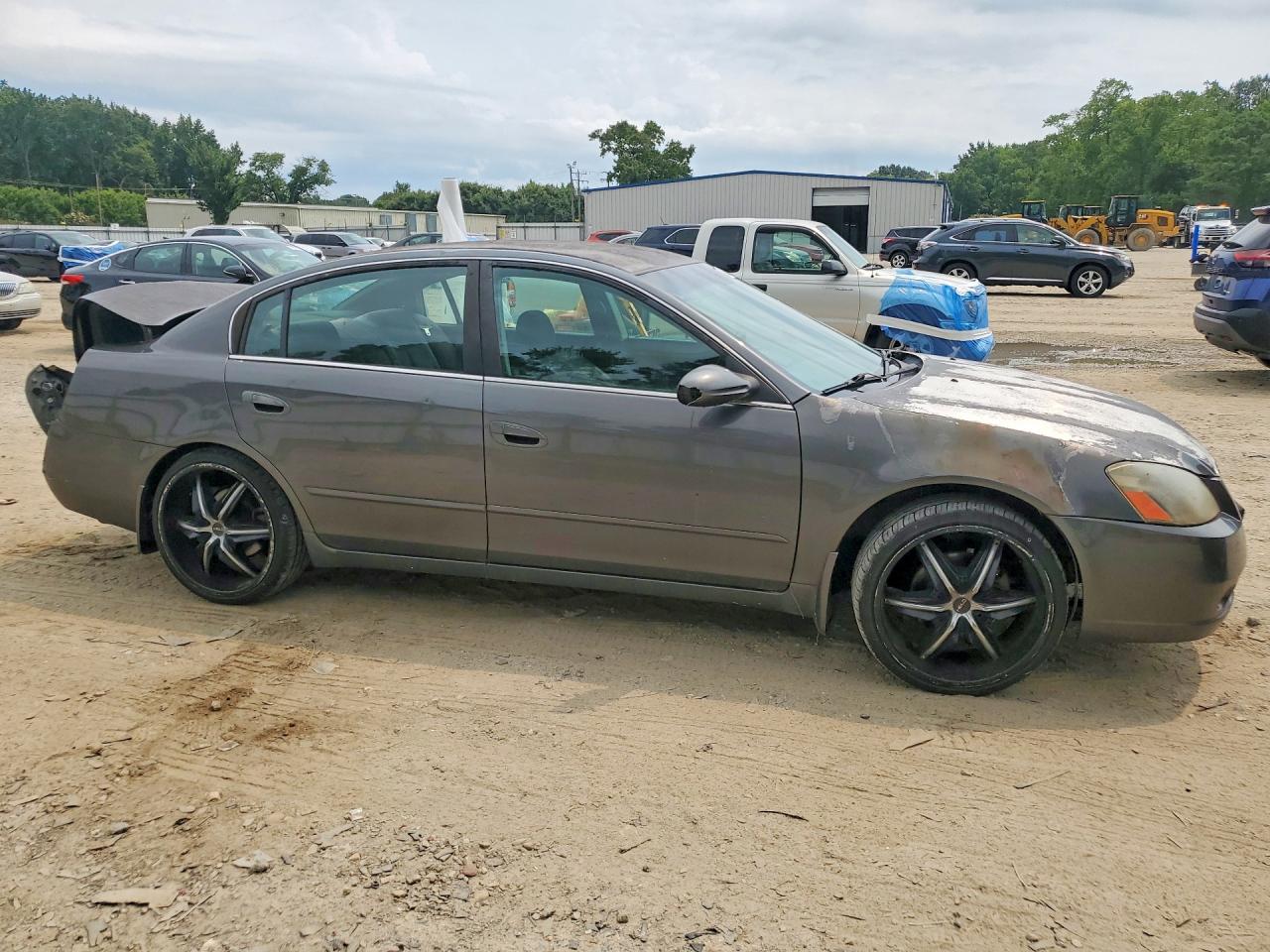 2006 Nissan Altima 2.5 Gray vin: 1N4AL11D26C197639