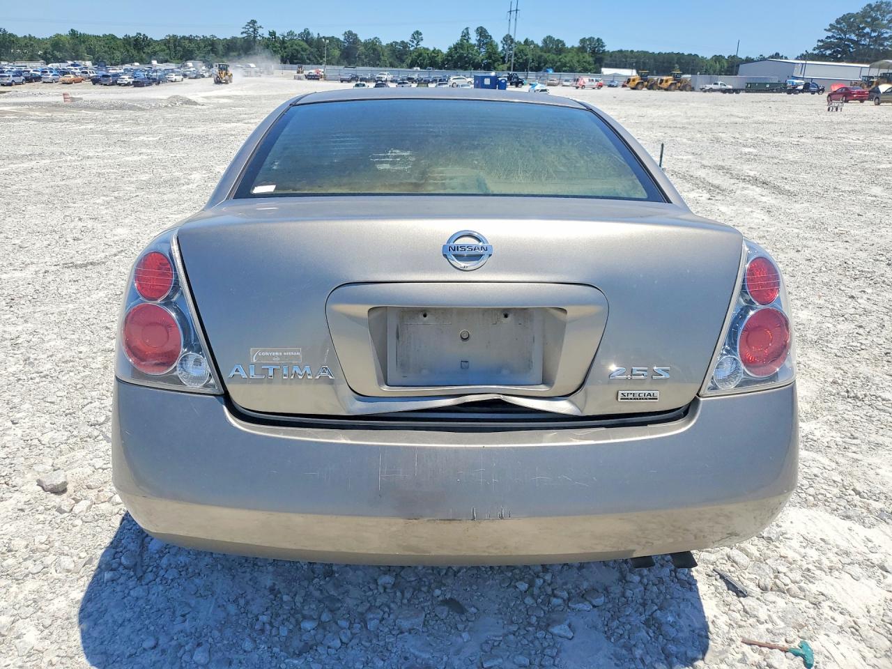 2006 Nissan Altima 2.5 Gray vin: 1N4AL11D26C203276