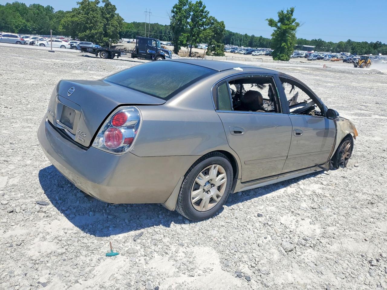 2006 Nissan Altima 2.5 Gray vin: 1N4AL11D26C203276
