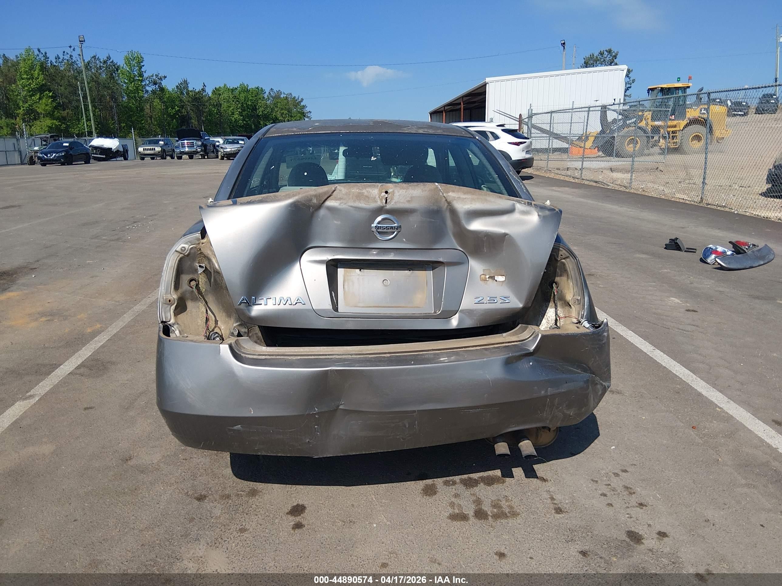 2006 Nissan Altima 2.5 S Серый vin: 1N4AL11D26C212141