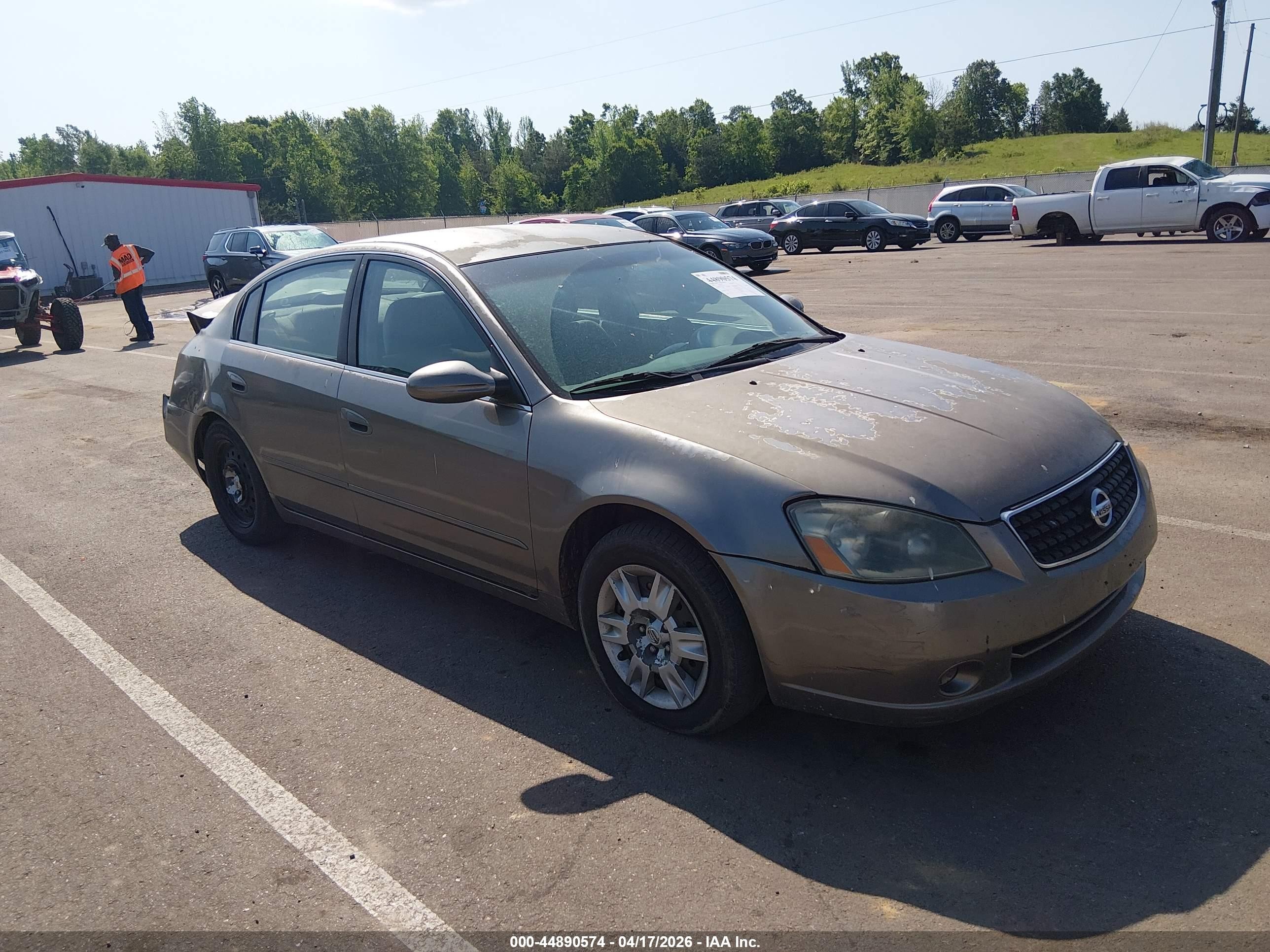 2006 Nissan Altima 2.5 S Серый vin: 1N4AL11D26C212141