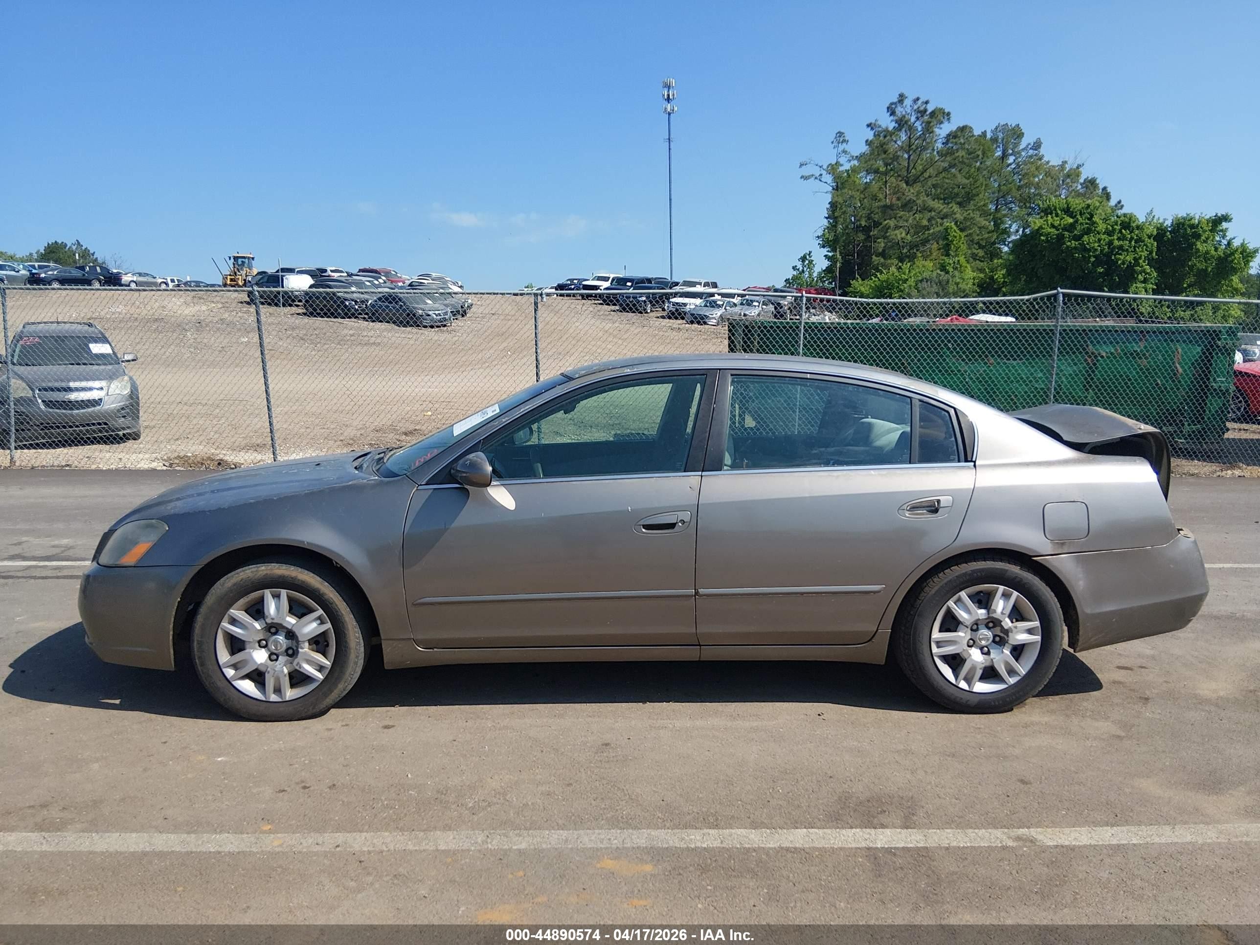 2006 Nissan Altima 2.5 S Серый vin: 1N4AL11D26C212141