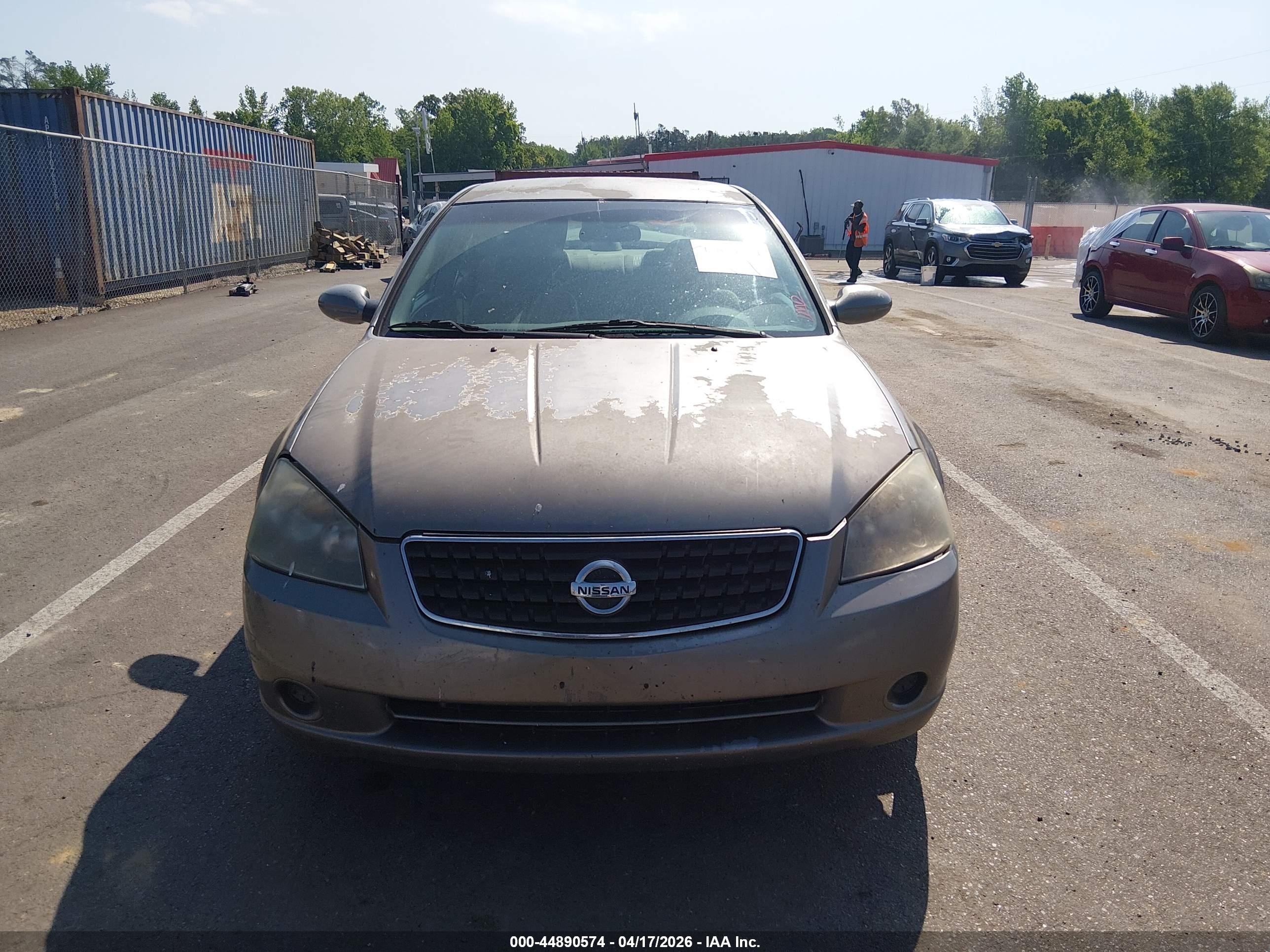 2006 Nissan Altima 2.5 S Серый vin: 1N4AL11D26C212141