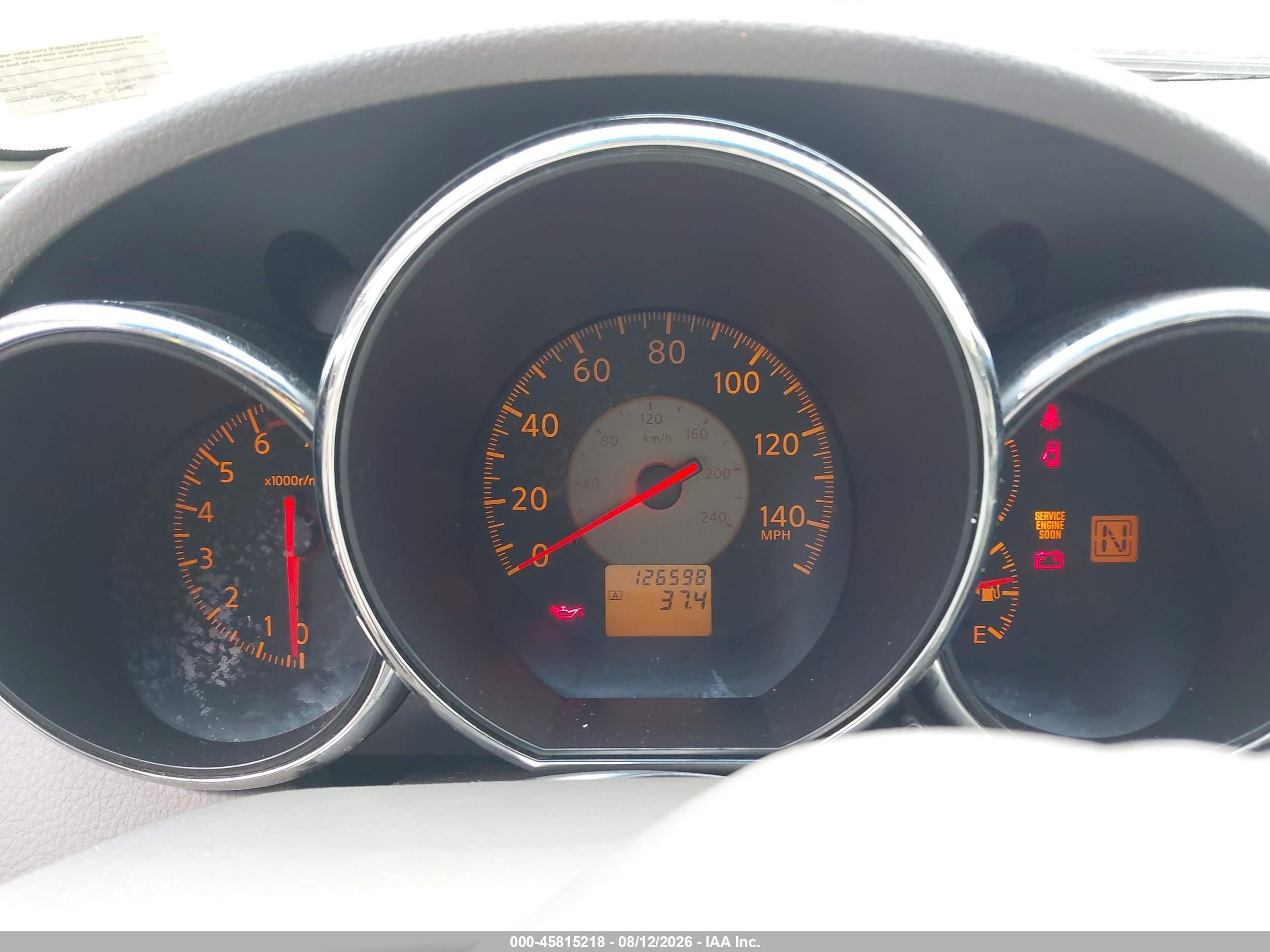 2006 Nissan Altima 2.5 S Black vin: 1N4AL11D26C213208
