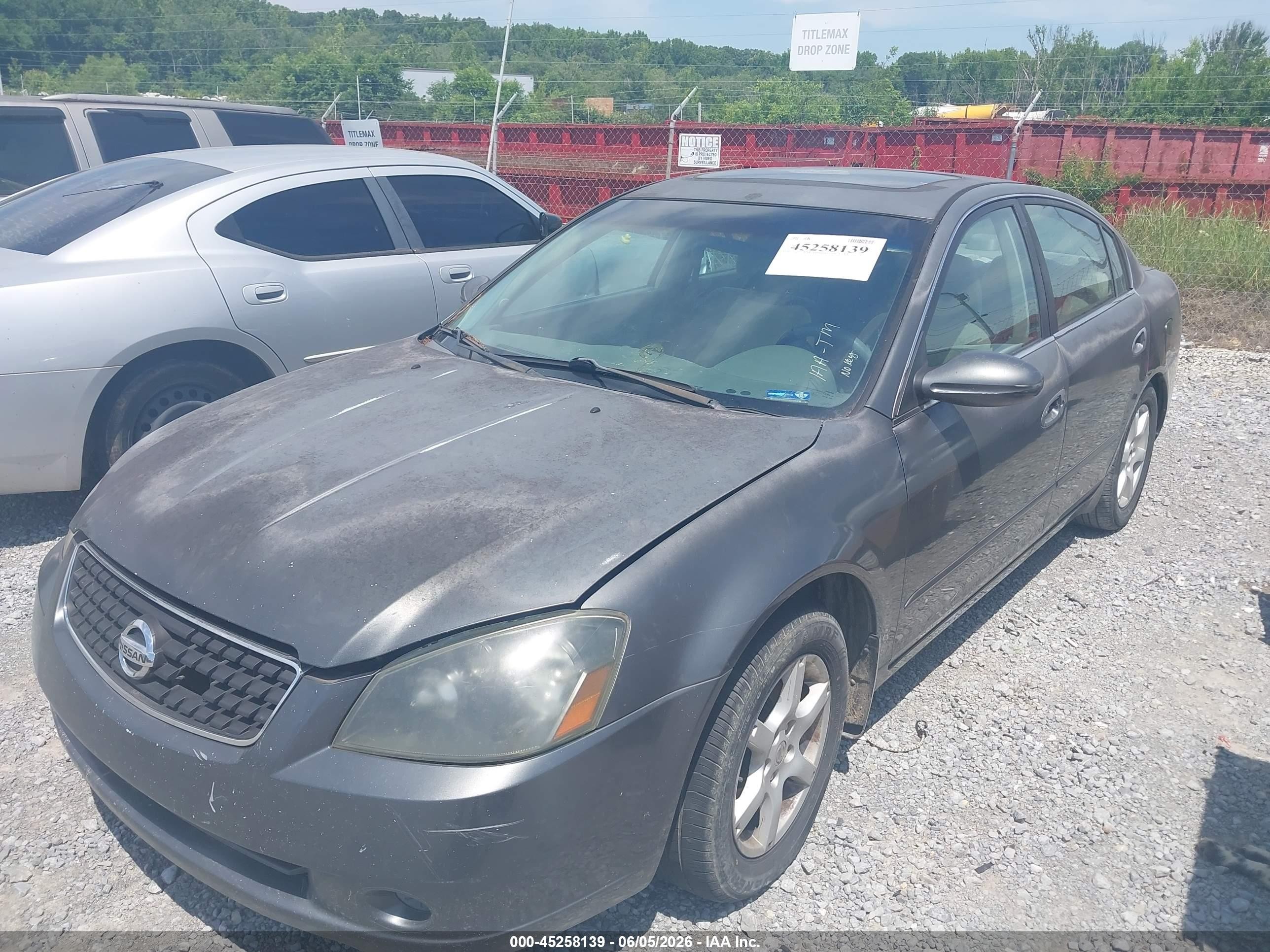 2006 Nissan Altima 2.5 S Gray vin: 1N4AL11D26C226203