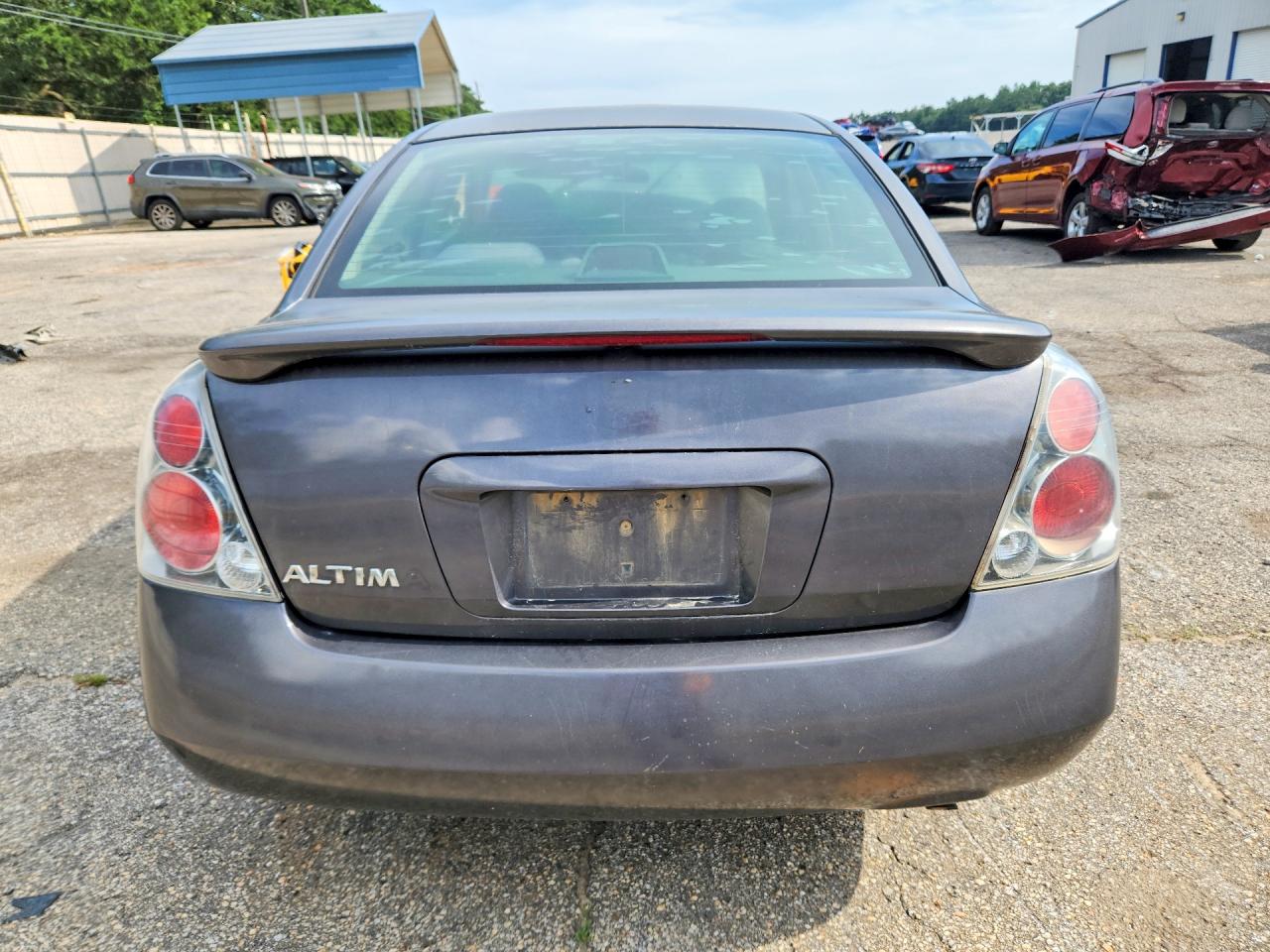 2006 Nissan Altima 2.5 Gray vin: 1N4AL11D26C246628