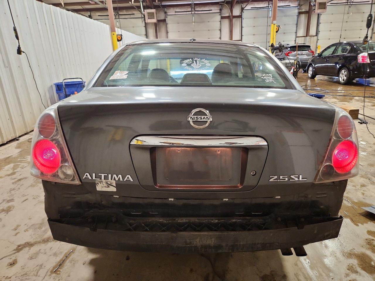 2006 Nissan Altima 2.5 Gray vin: 1N4AL11D26C259279