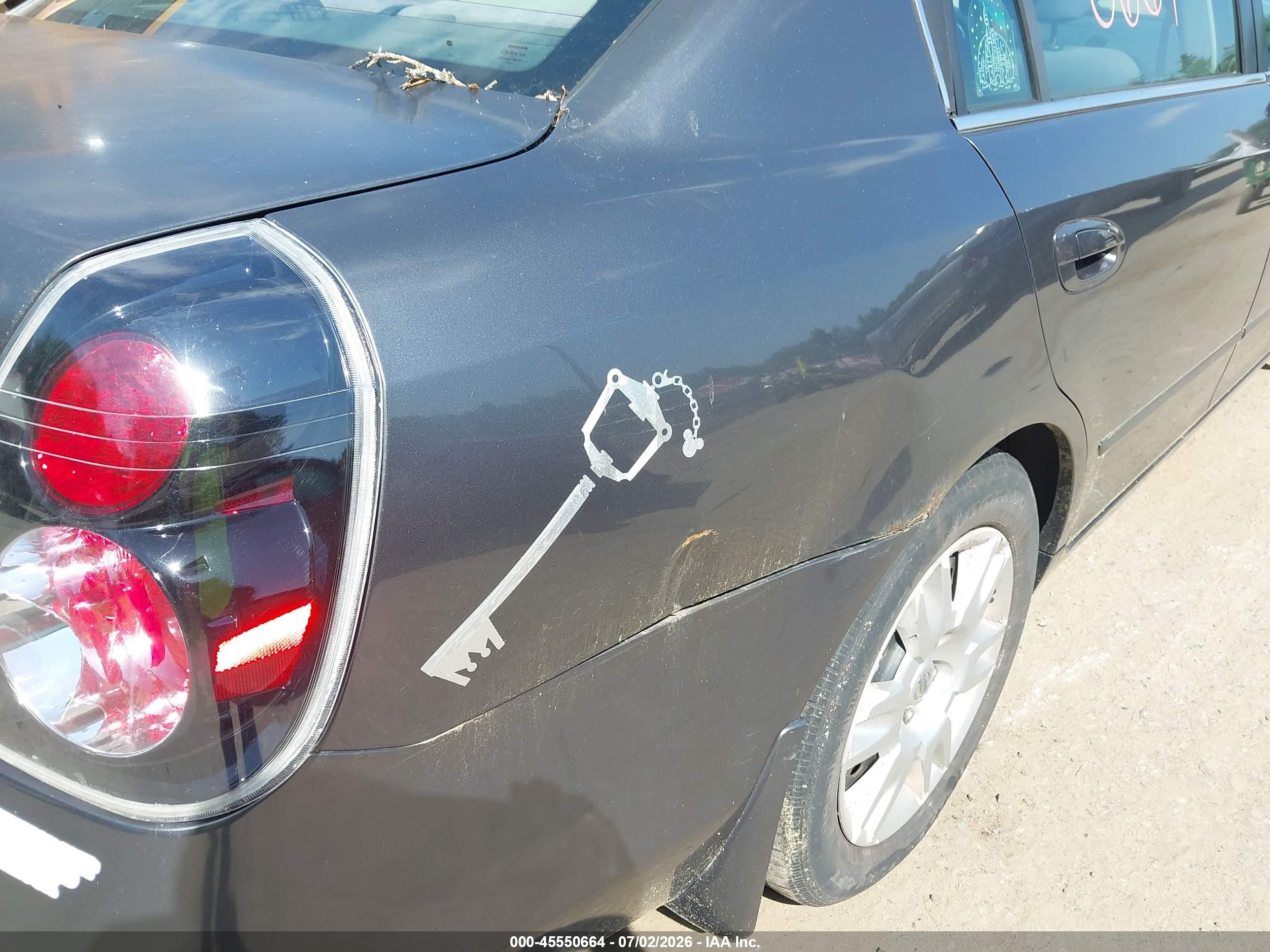 2006 Nissan Altima 2.5 S Gray vin: 1N4AL11D26C267270