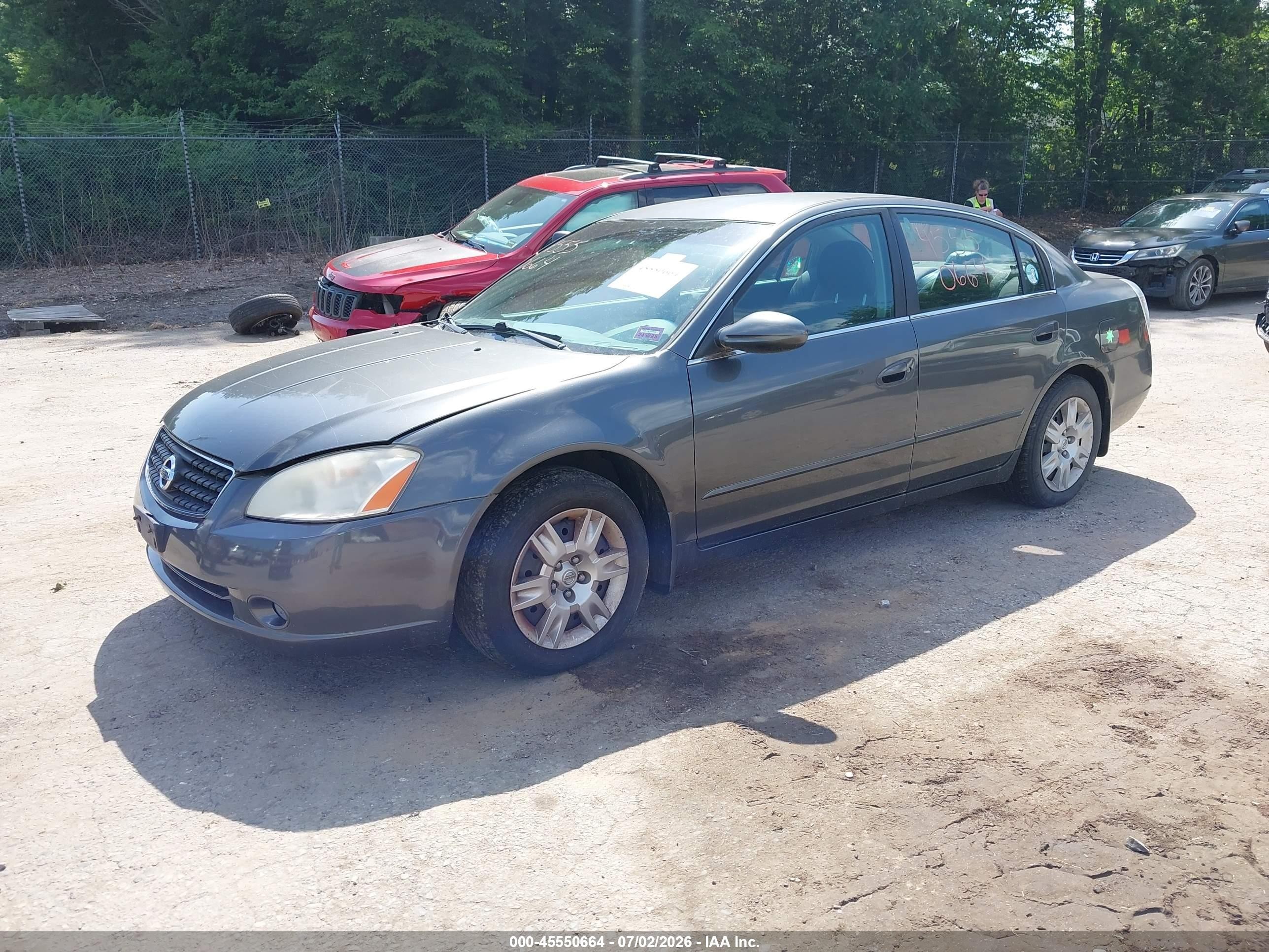 2006 Nissan Altima 2.5 S Gray vin: 1N4AL11D26C267270