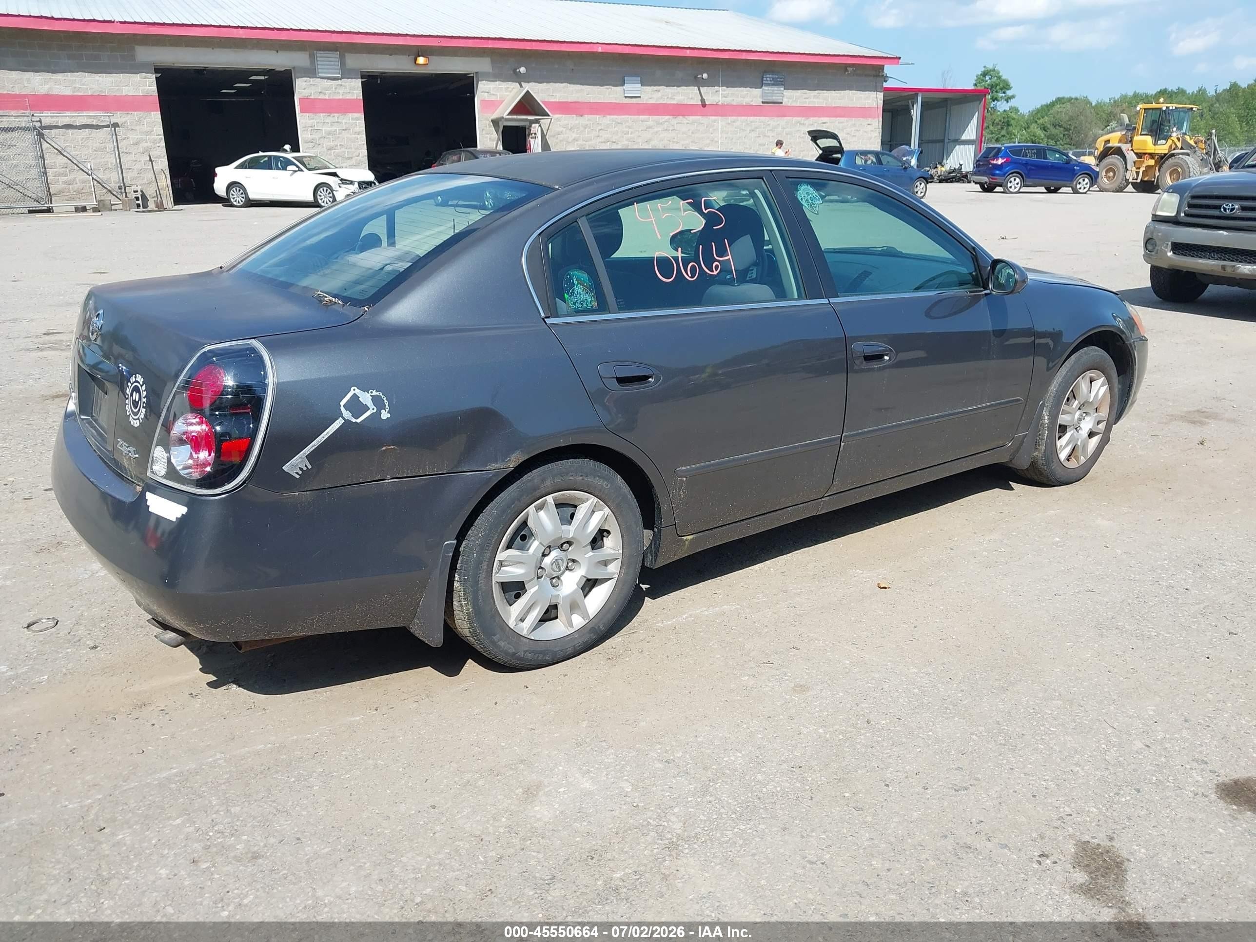 2006 Nissan Altima 2.5 S Gray vin: 1N4AL11D26C267270