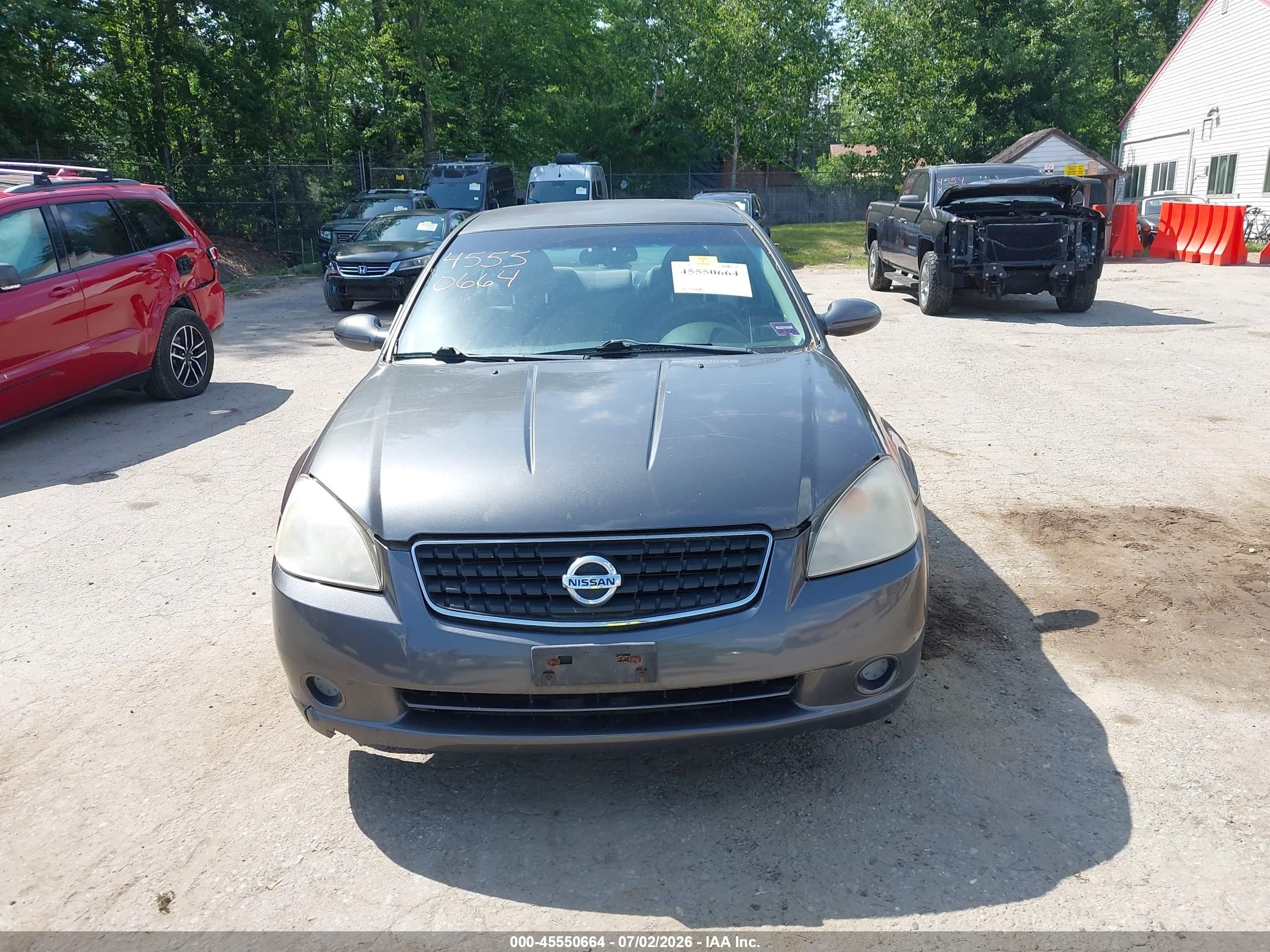 2006 Nissan Altima 2.5 S Gray vin: 1N4AL11D26C267270