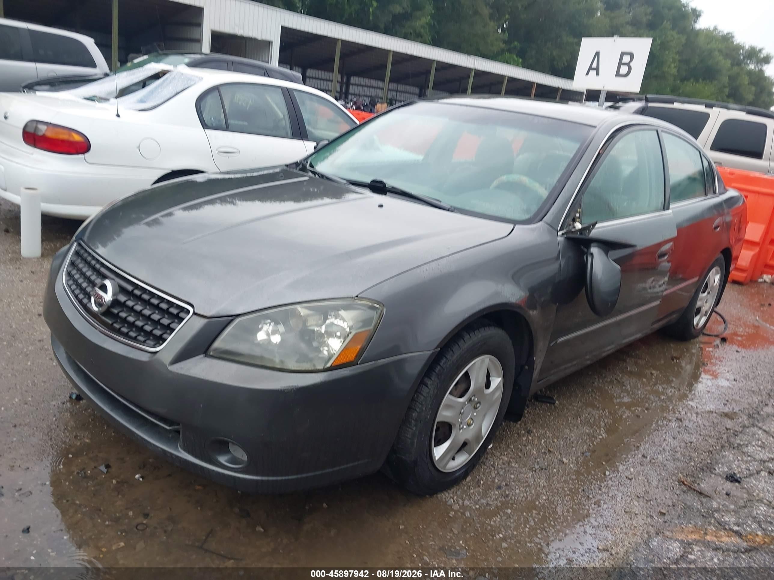 2006 Nissan Altima 2.5 S Gray vin: 1N4AL11D26N300031