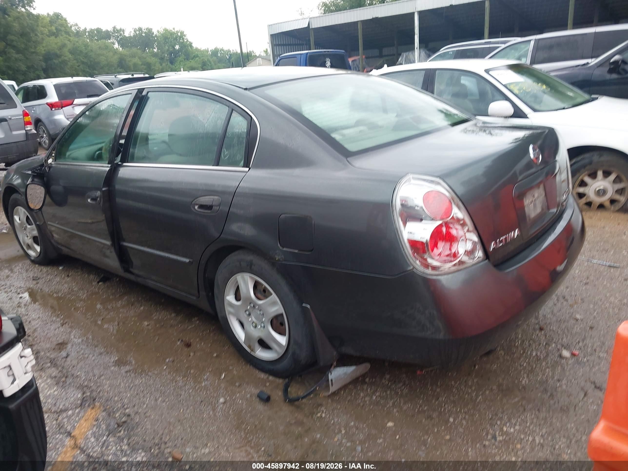 2006 Nissan Altima 2.5 S Gray vin: 1N4AL11D26N300031