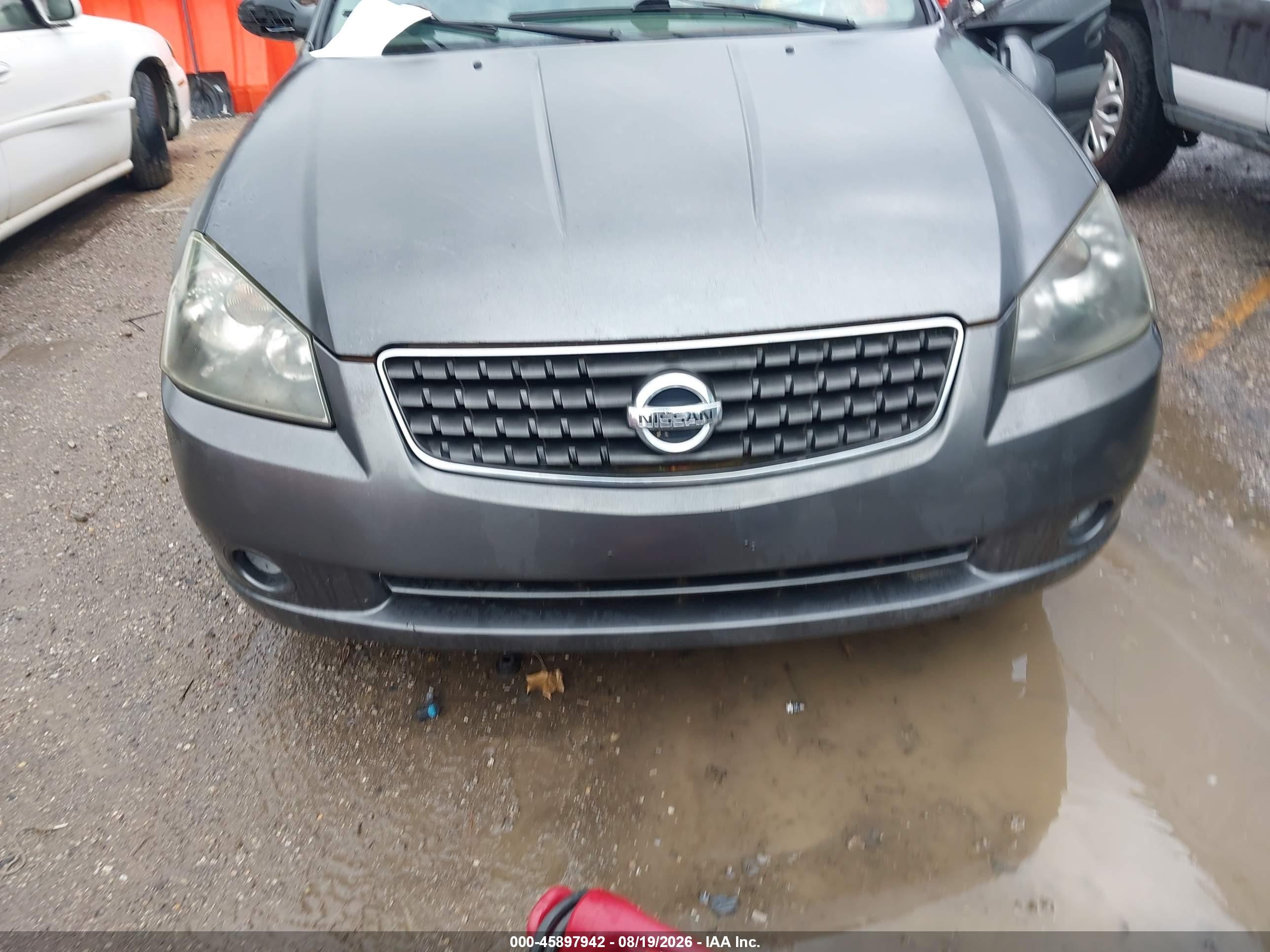 2006 Nissan Altima 2.5 S Gray vin: 1N4AL11D26N300031