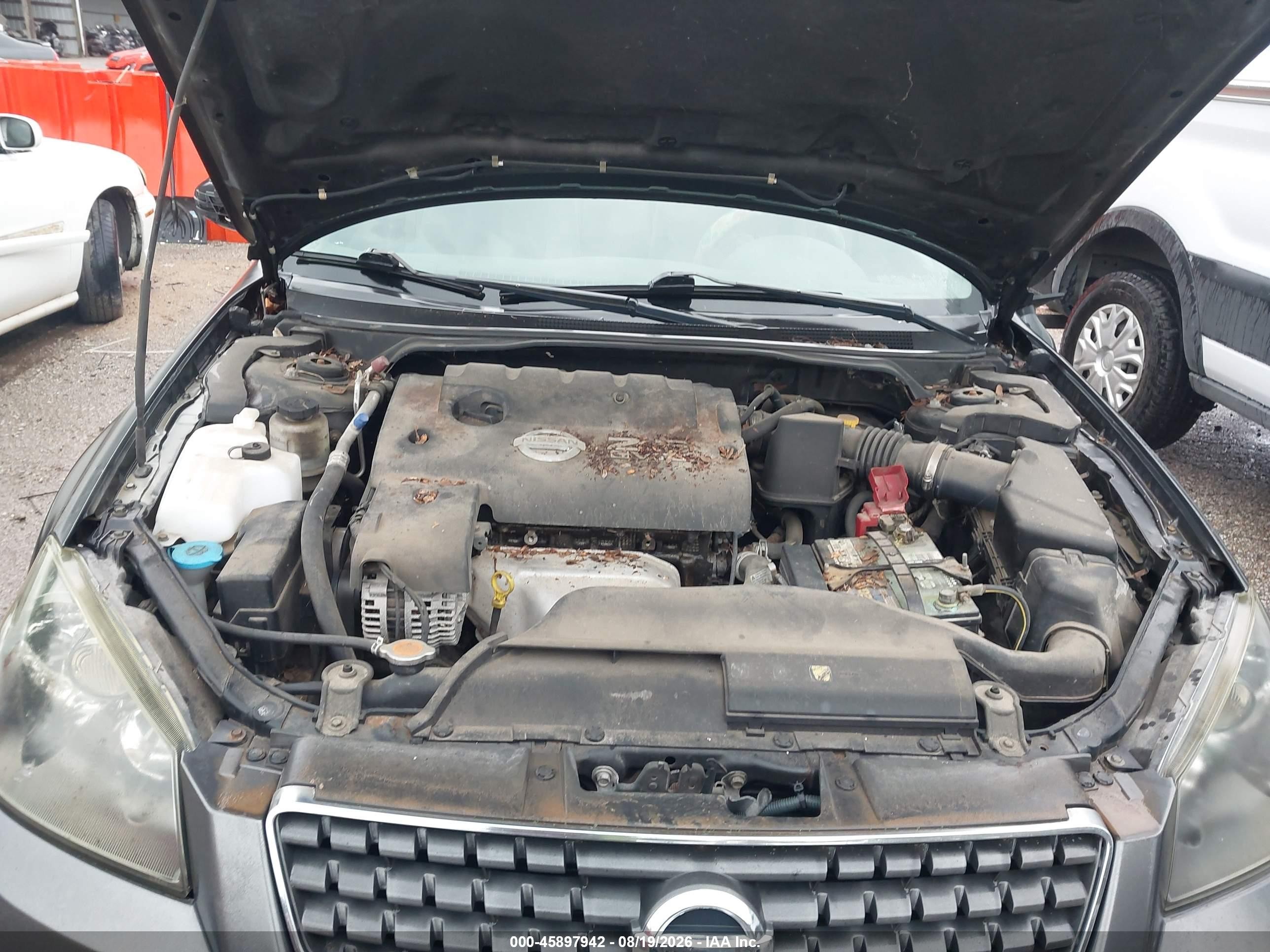2006 Nissan Altima 2.5 S Gray vin: 1N4AL11D26N300031