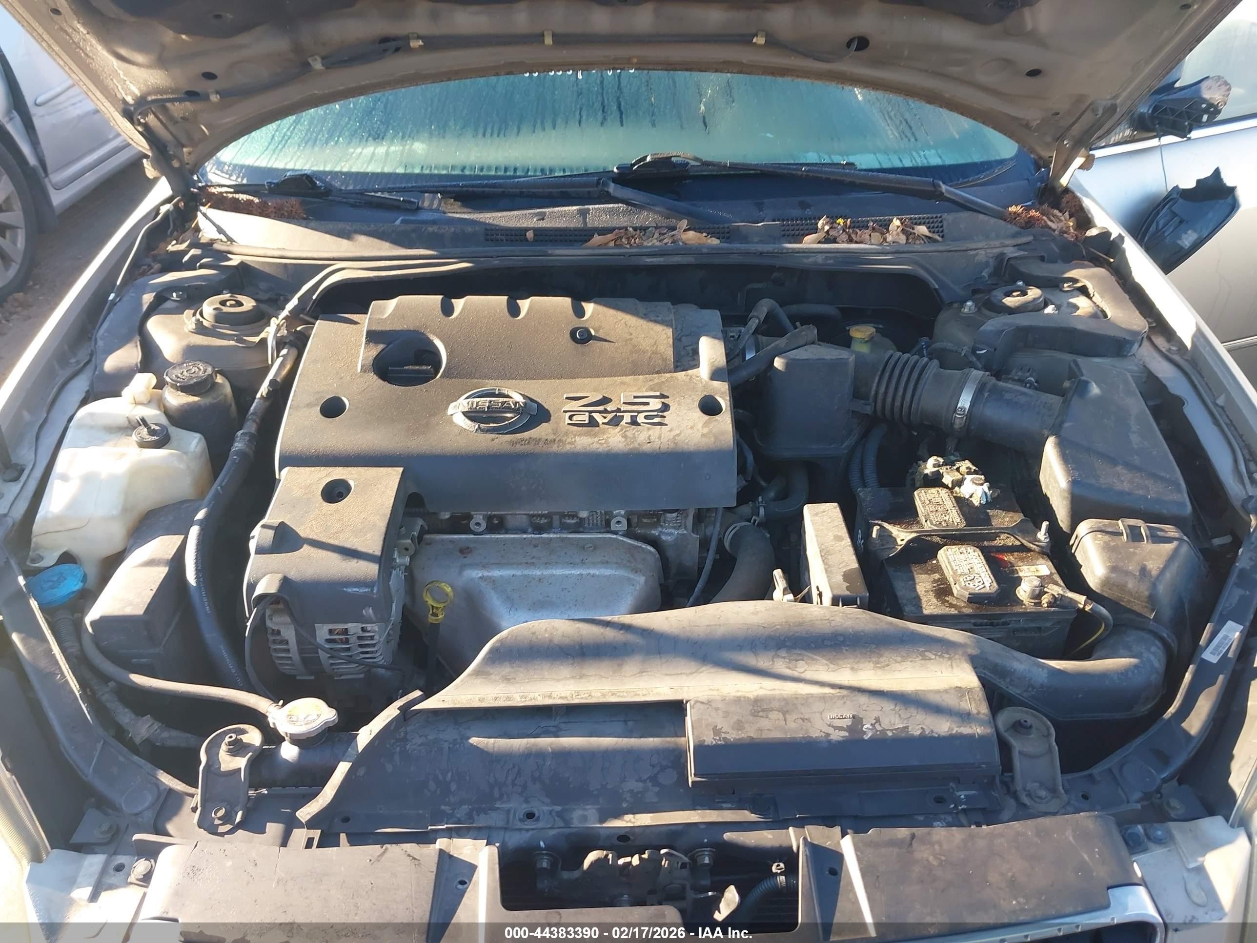 2006 Nissan Altima 2.5 S Желто-коричневый vin: 1N4AL11D26N302832