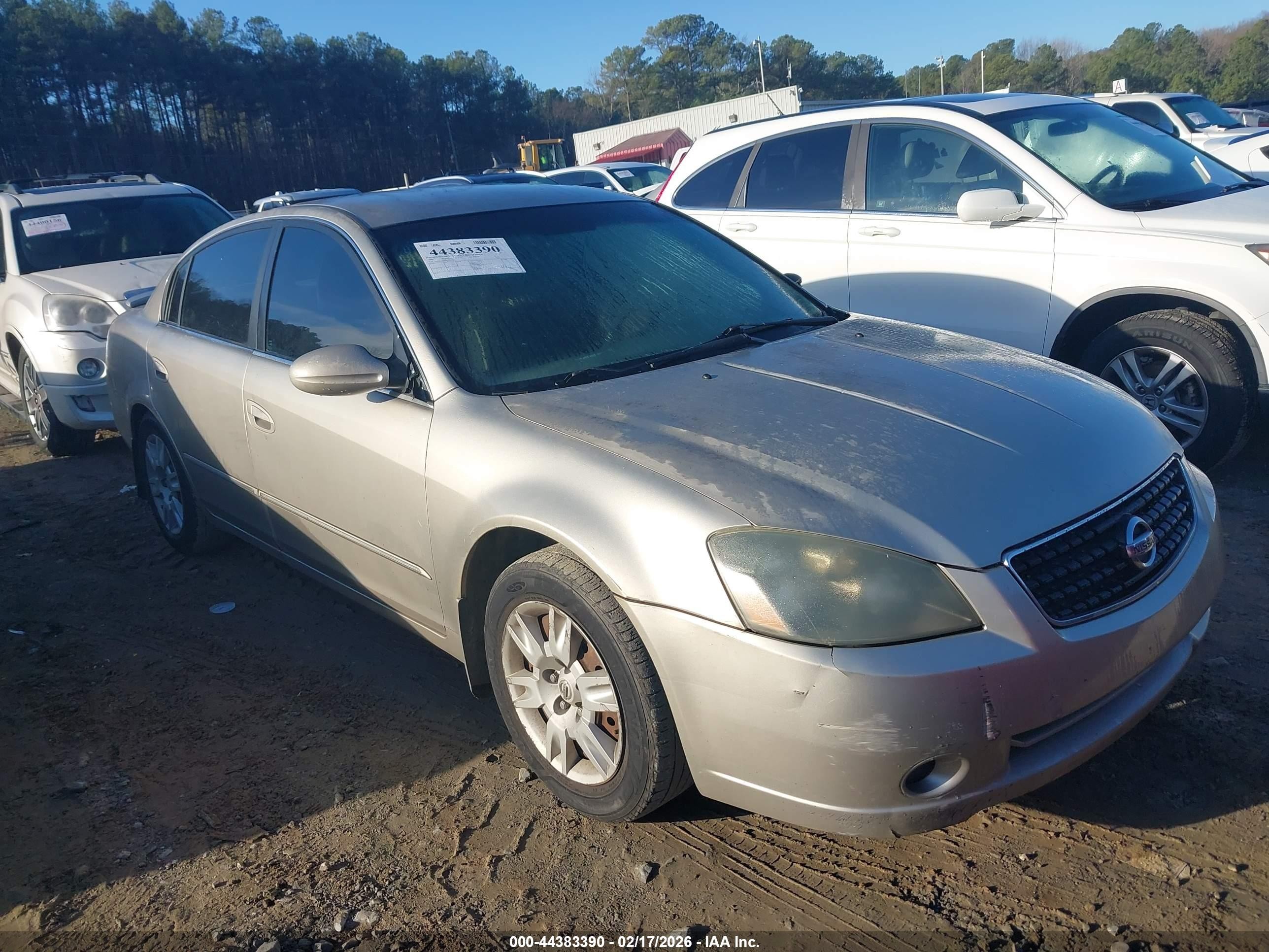 2006 Nissan Altima 2.5 S Желто-коричневый vin: 1N4AL11D26N302832