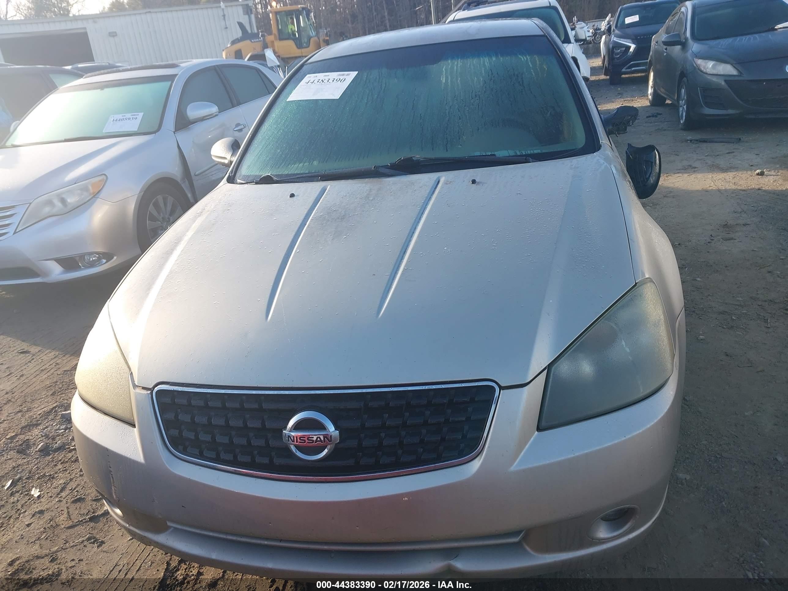 2006 Nissan Altima 2.5 S Желто-коричневый vin: 1N4AL11D26N302832