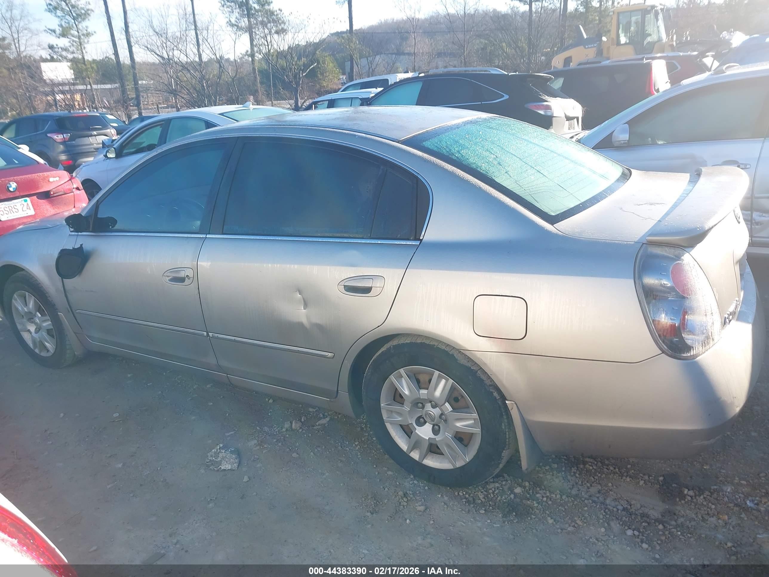 2006 Nissan Altima 2.5 S Желто-коричневый vin: 1N4AL11D26N302832
