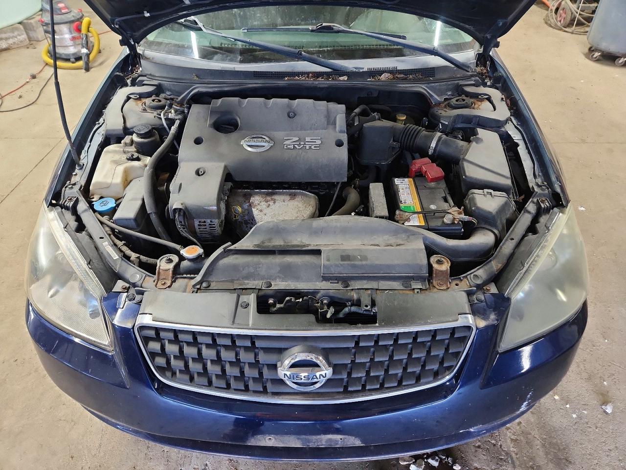 2006 Nissan Altima 2.5 Синий vin: 1N4AL11D26N372668