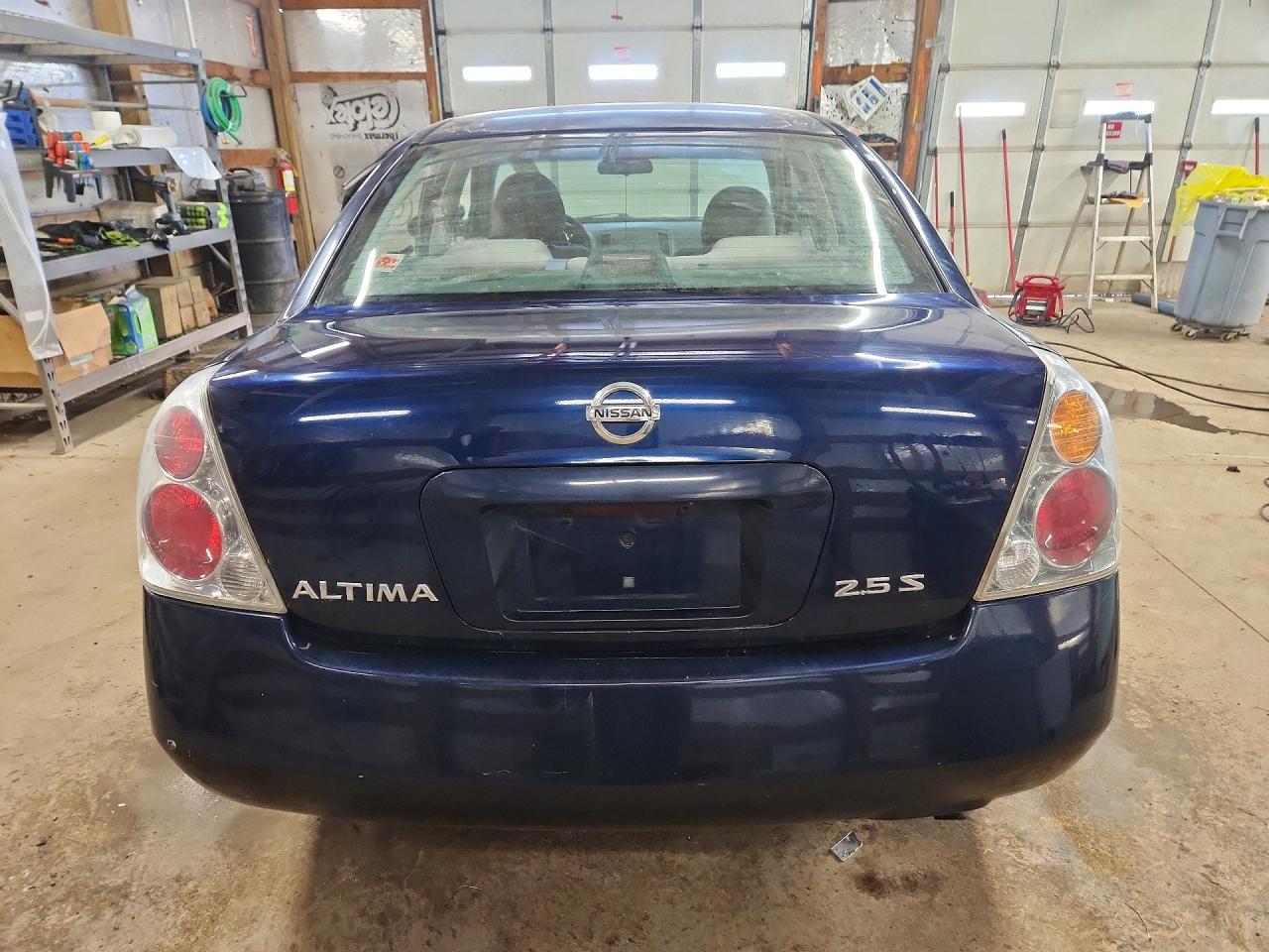 2006 Nissan Altima 2.5 Синий vin: 1N4AL11D26N372668